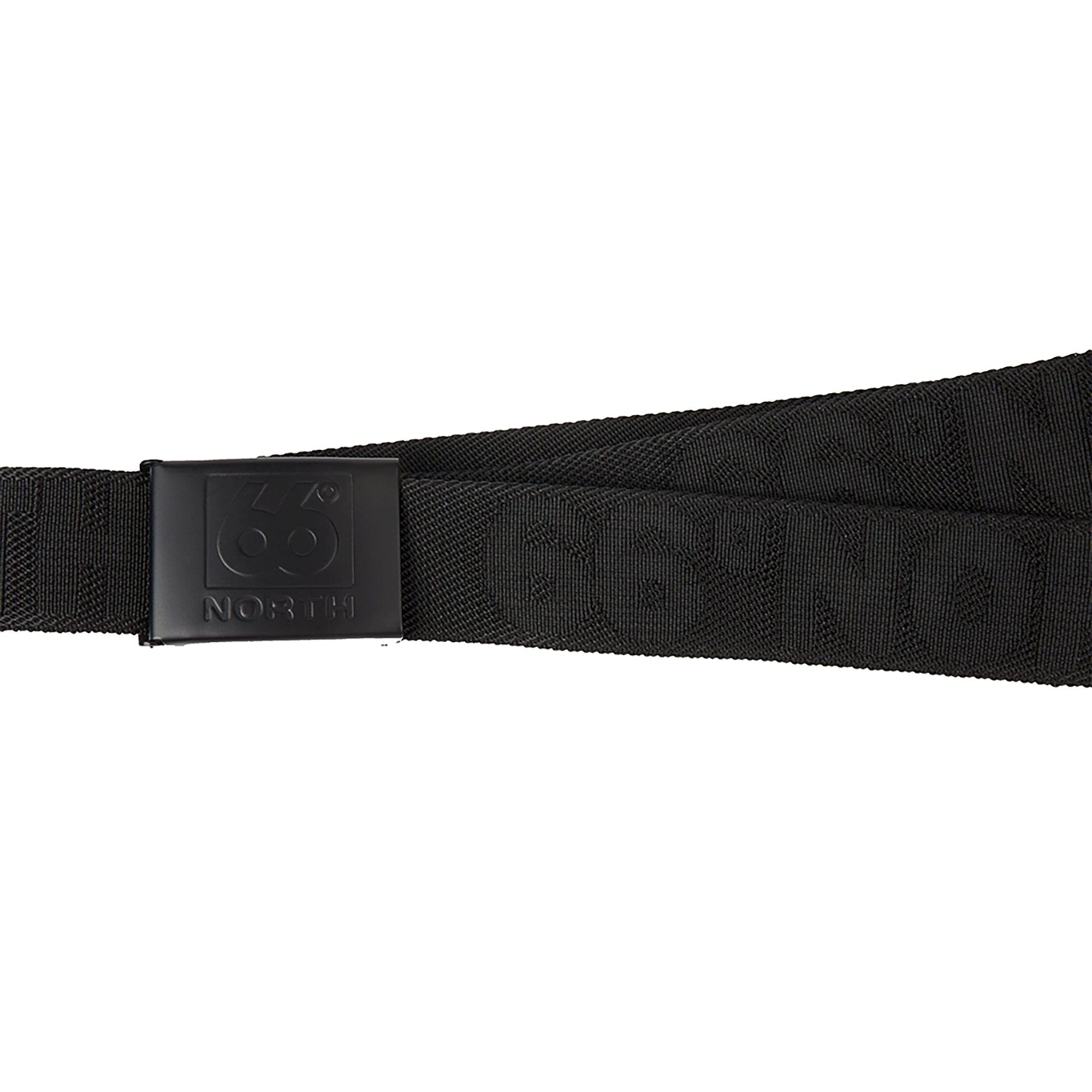 Product image 2 of 2 of 66°North Esja Canvas Webbing Belt - Black