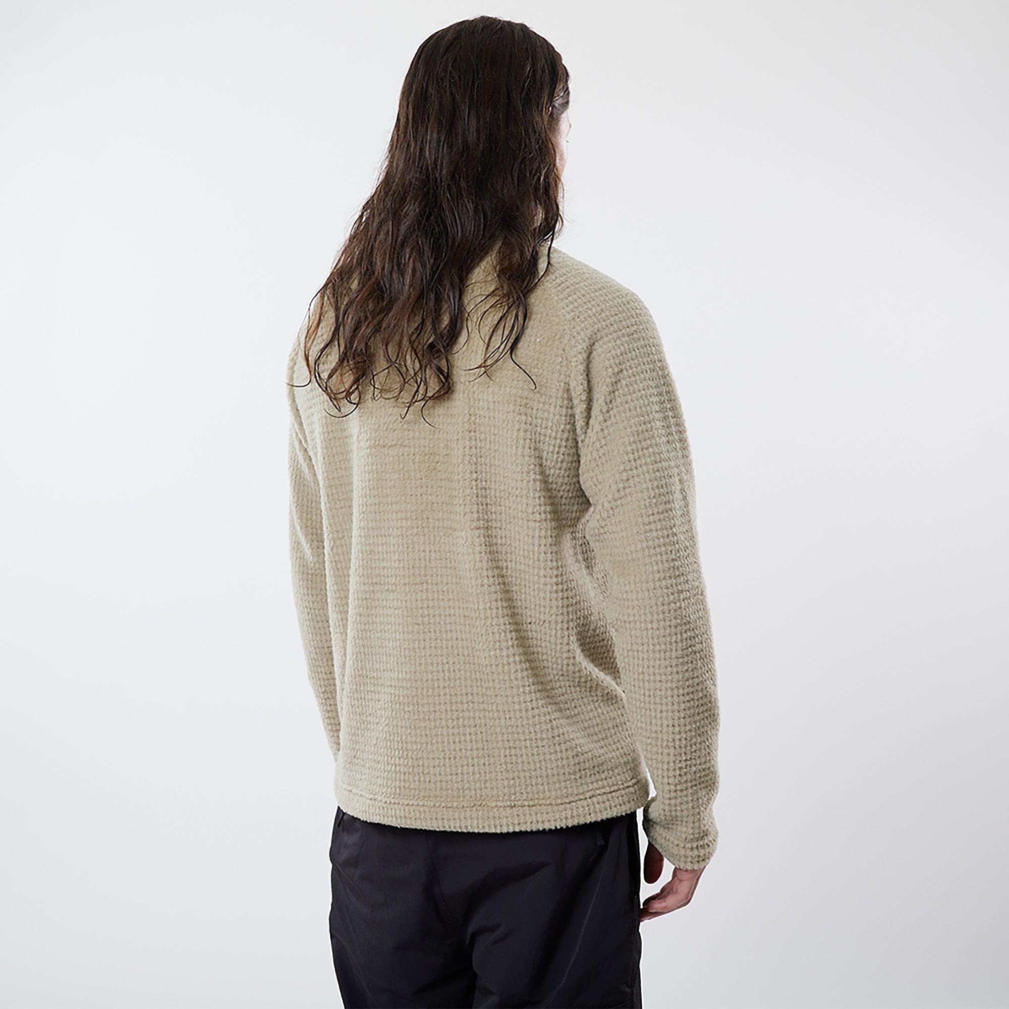 Product image 4 of 8 of 66°North Men's Hrannar Zipneck Fleece - Volcanic Desert