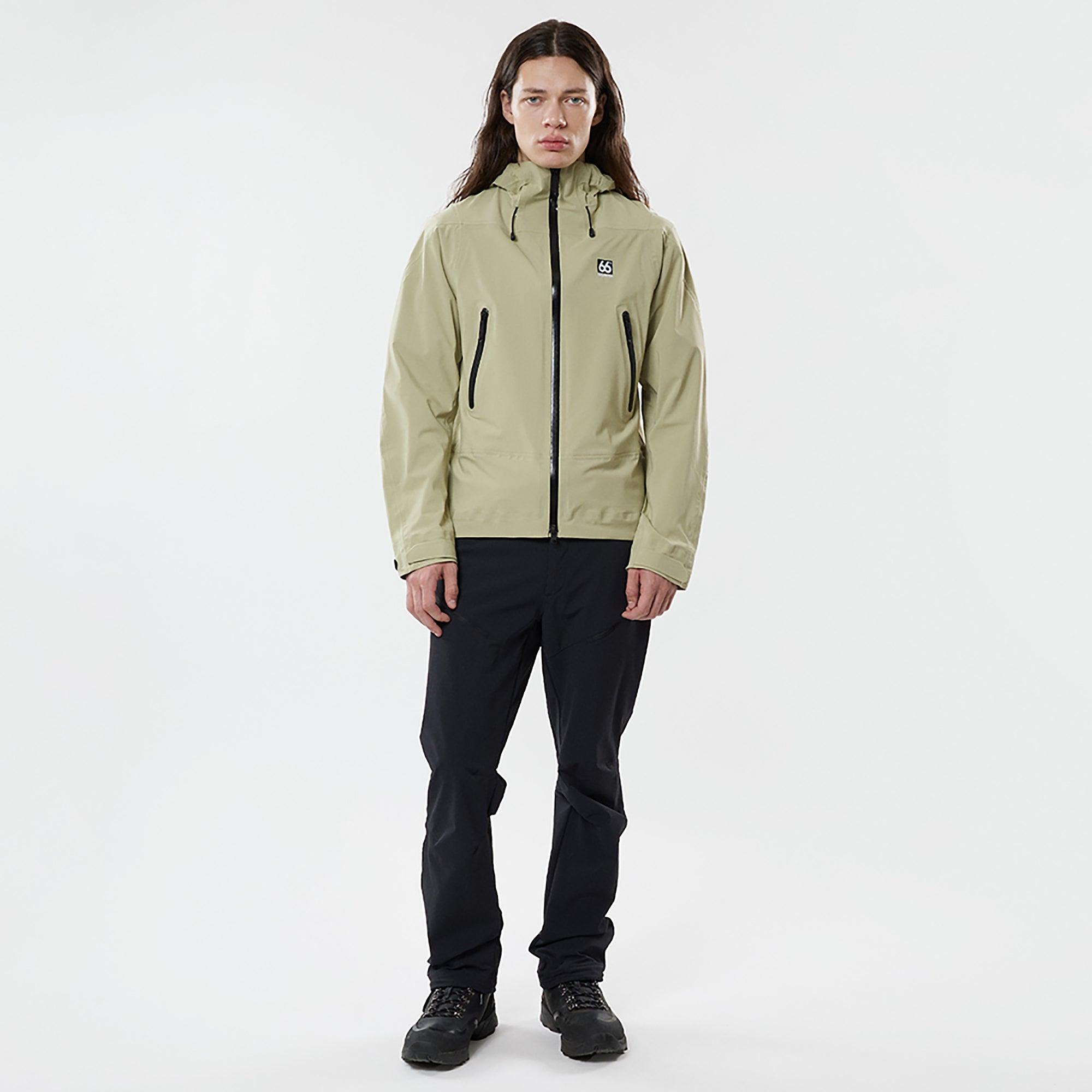 Product image 2 of 8 of 66°North Men's Snæfell Shell Jacket - Oat Grains