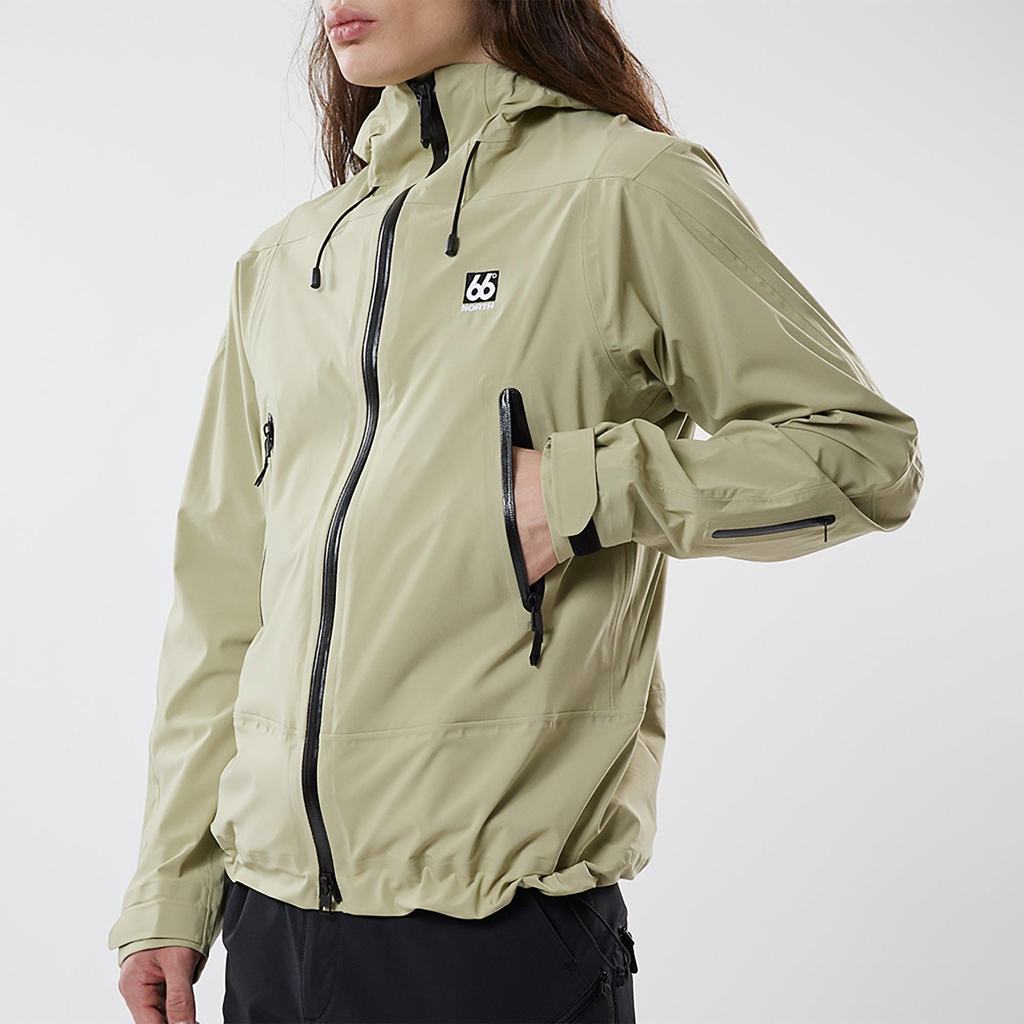 Product image 5 of 8 of 66°North Men's Snæfell Shell Jacket - Oat Grains