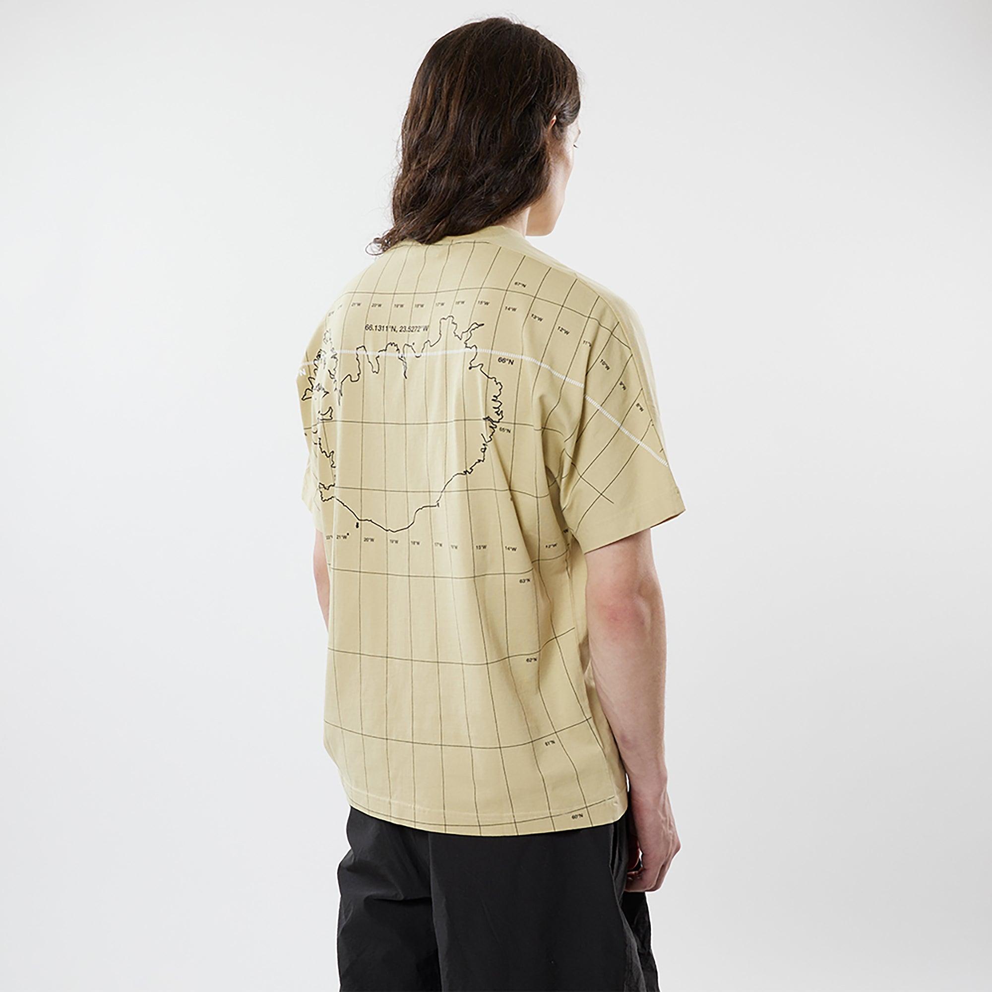 Product image 3 of 5 of 66°North Men's Suðureyri T-Shirt - Oat Grains