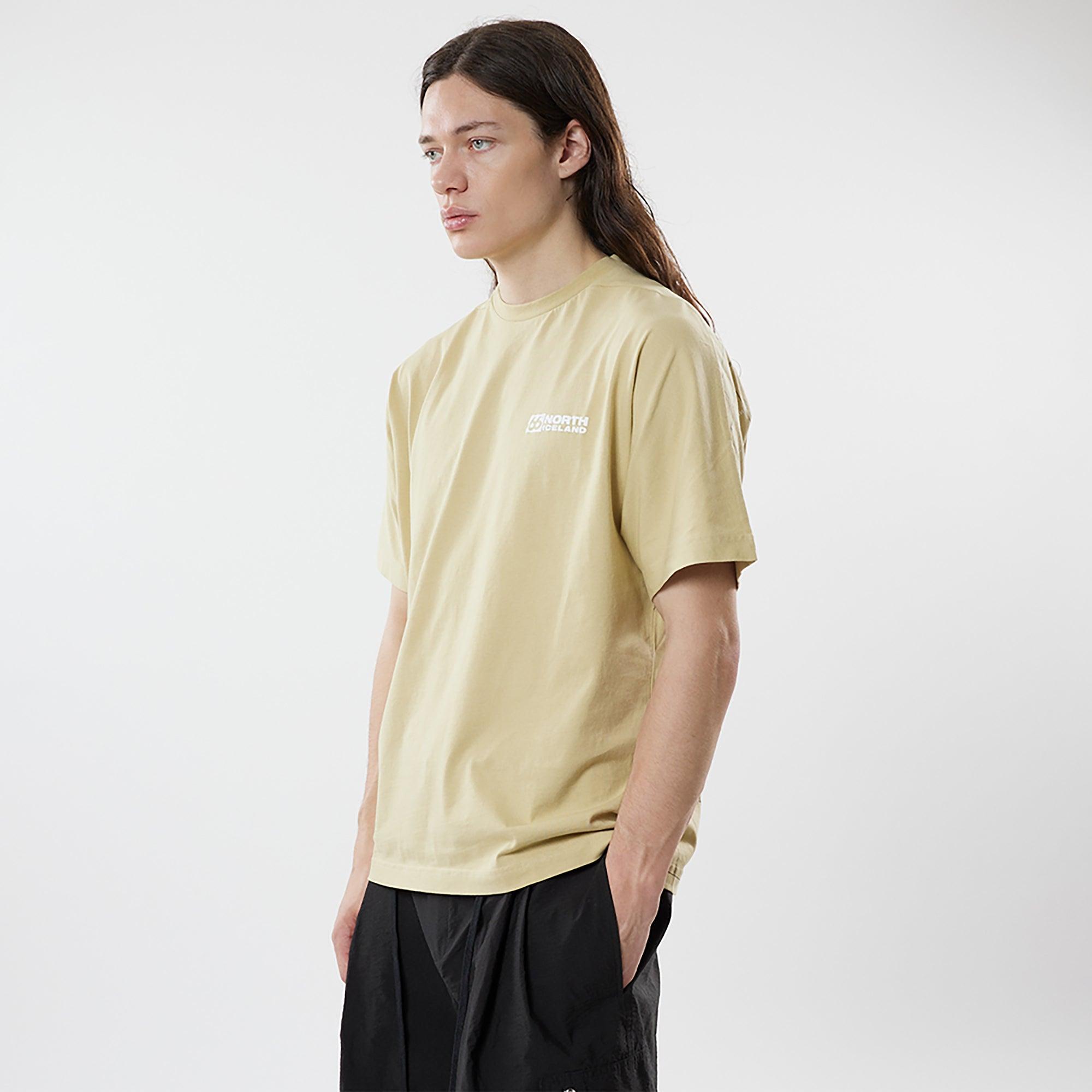 Product image 4 of 5 of 66°North Men's Suðureyri T-Shirt - Oat Grains