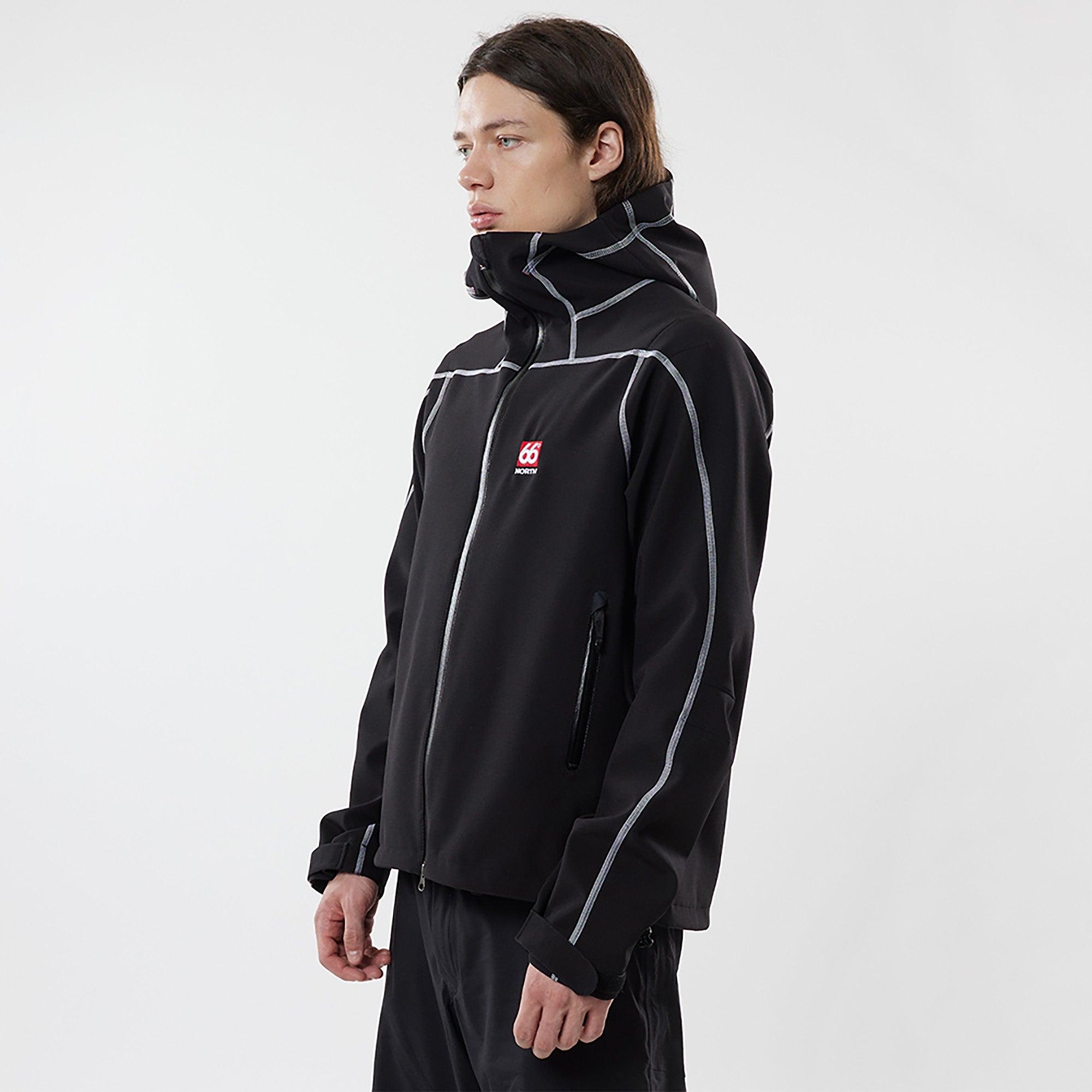 Product image 5 of 11 of 66°North Men's Vatnajökull Softshell Jacket - Black