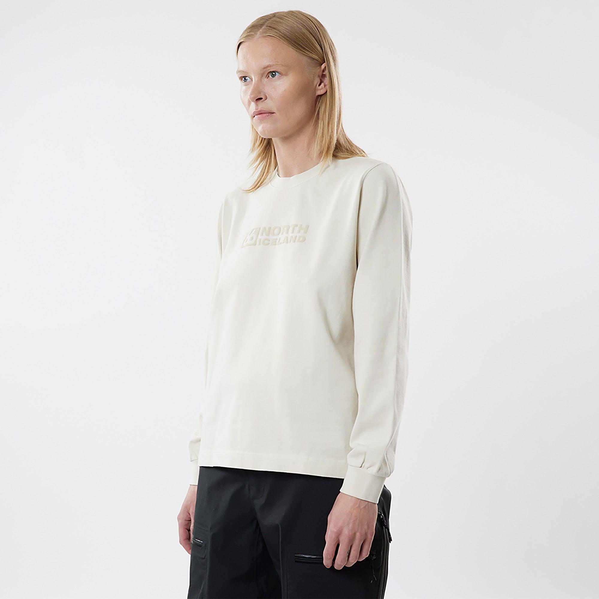 Product image 2 of 2 of 66°North Women's Borgir Longsleeve T-Shirt - Eggshell