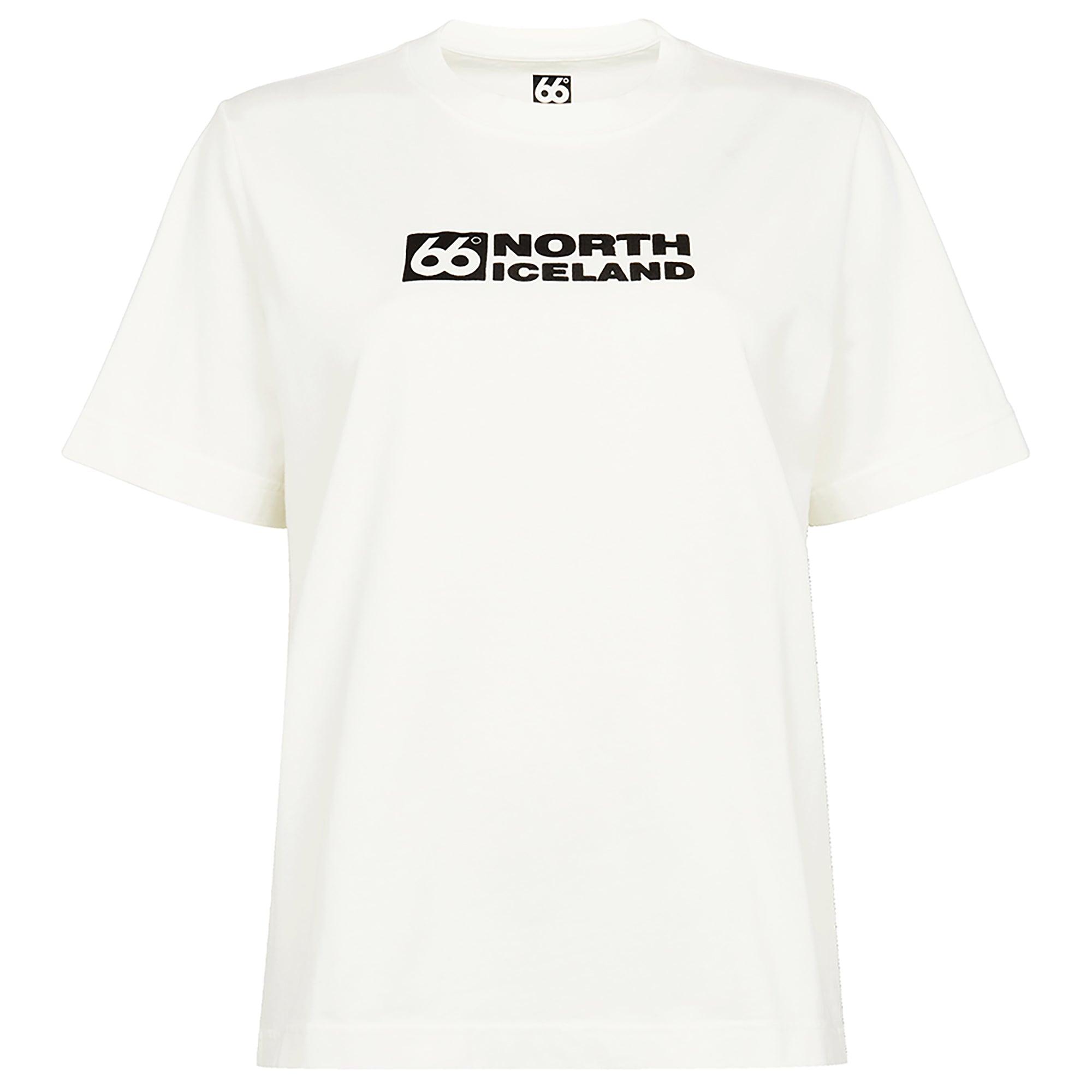 Product image 1 of 3 of 66°North Women's Borgir T-Shirt - Off White