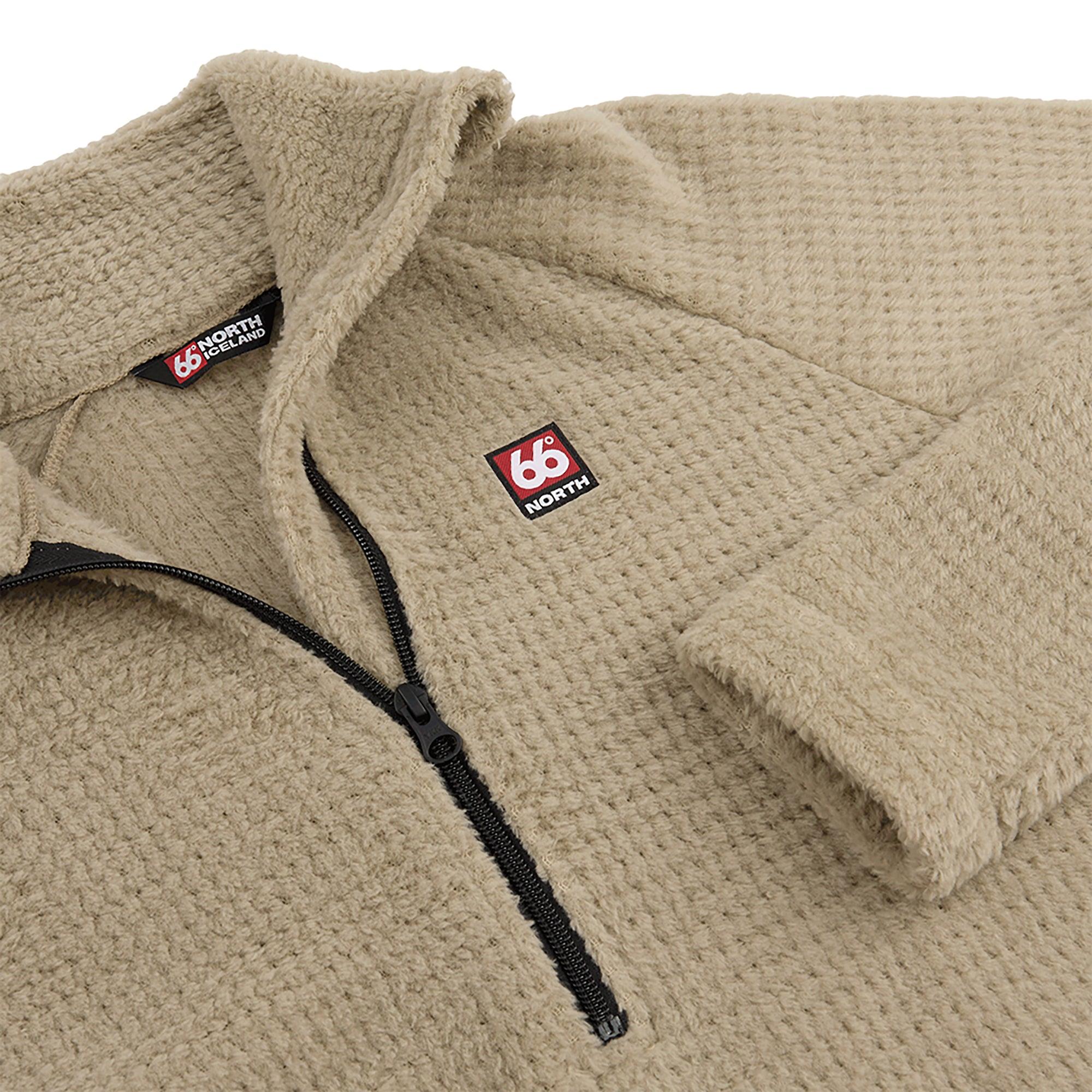 Product image 8 of 8 of 66°North Women's Hrannar Zipneck Fleece - Volcanic Desert