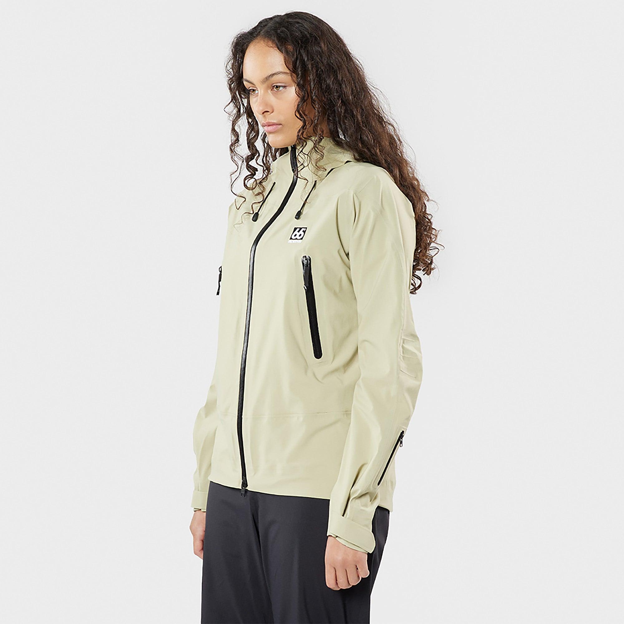 Product image 4 of 7 of 66°North Women's Snæfell Shell Jacket - Oat Grains