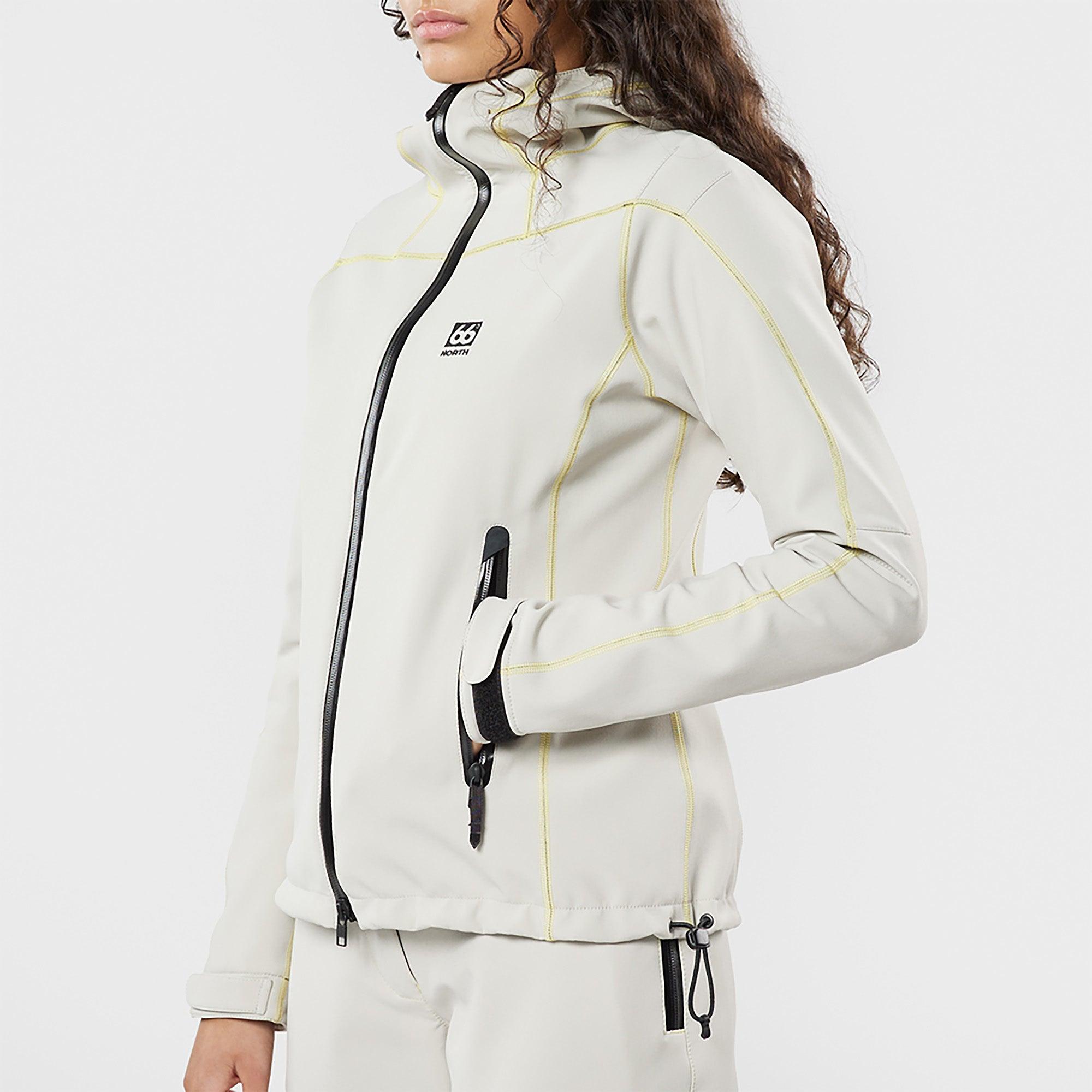 Product image 6 of 6 of 66°North Women's Vatnajökull Softshell Jacket - Dark Stone