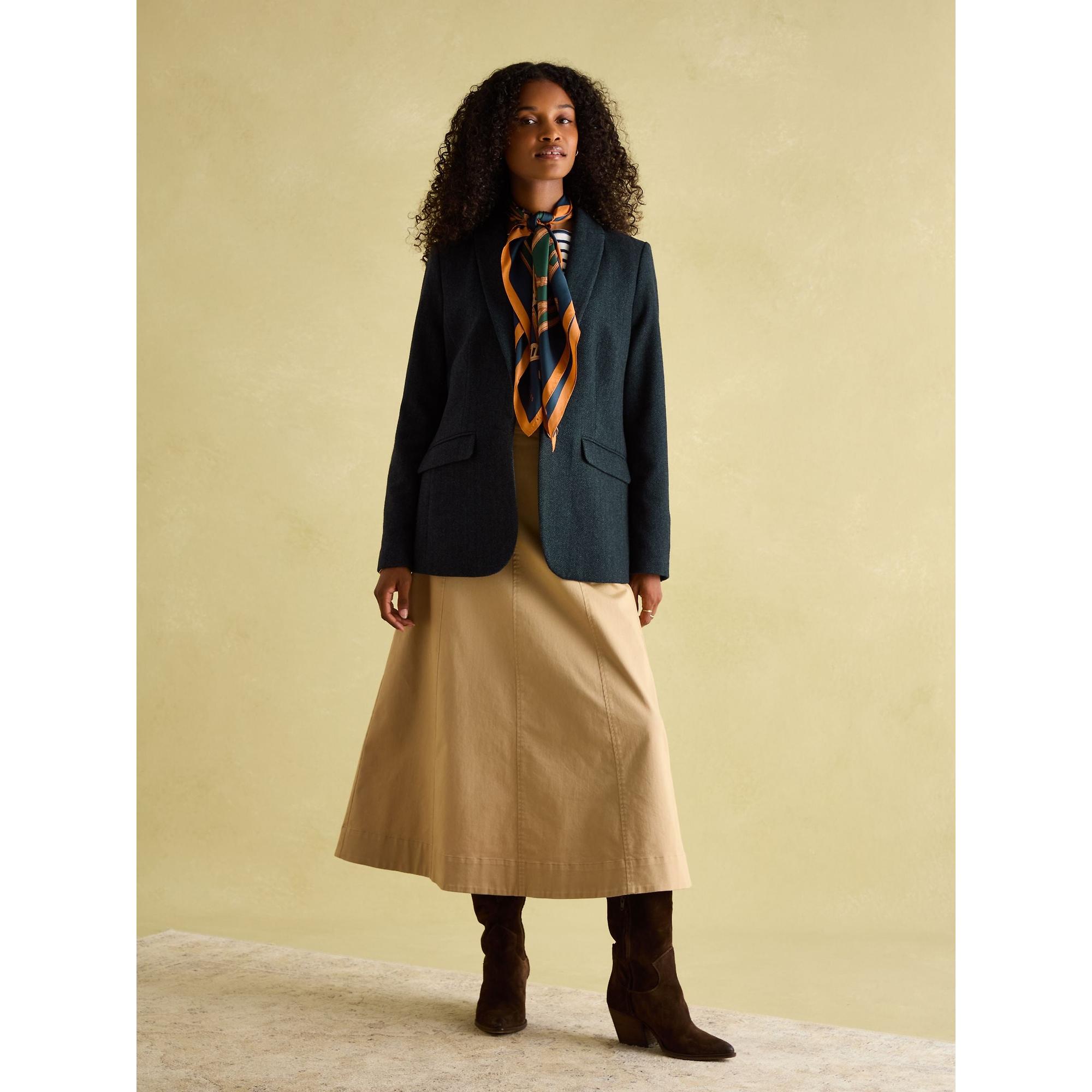 Product image 6 of 9 of Joules Women's Bramble Tweed Blazer - Navy