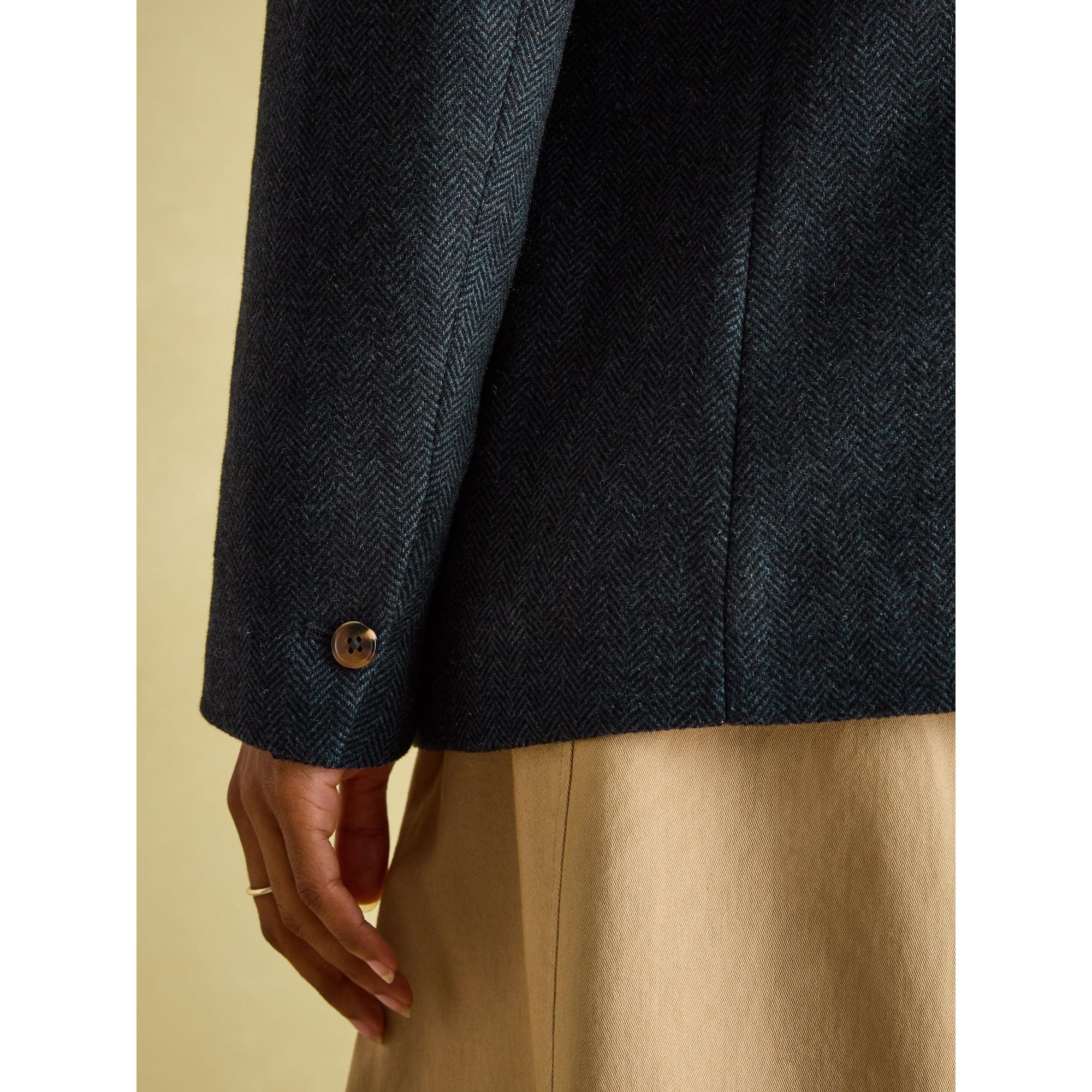 Product image 9 of 9 of Joules Women's Bramble Tweed Blazer - Navy