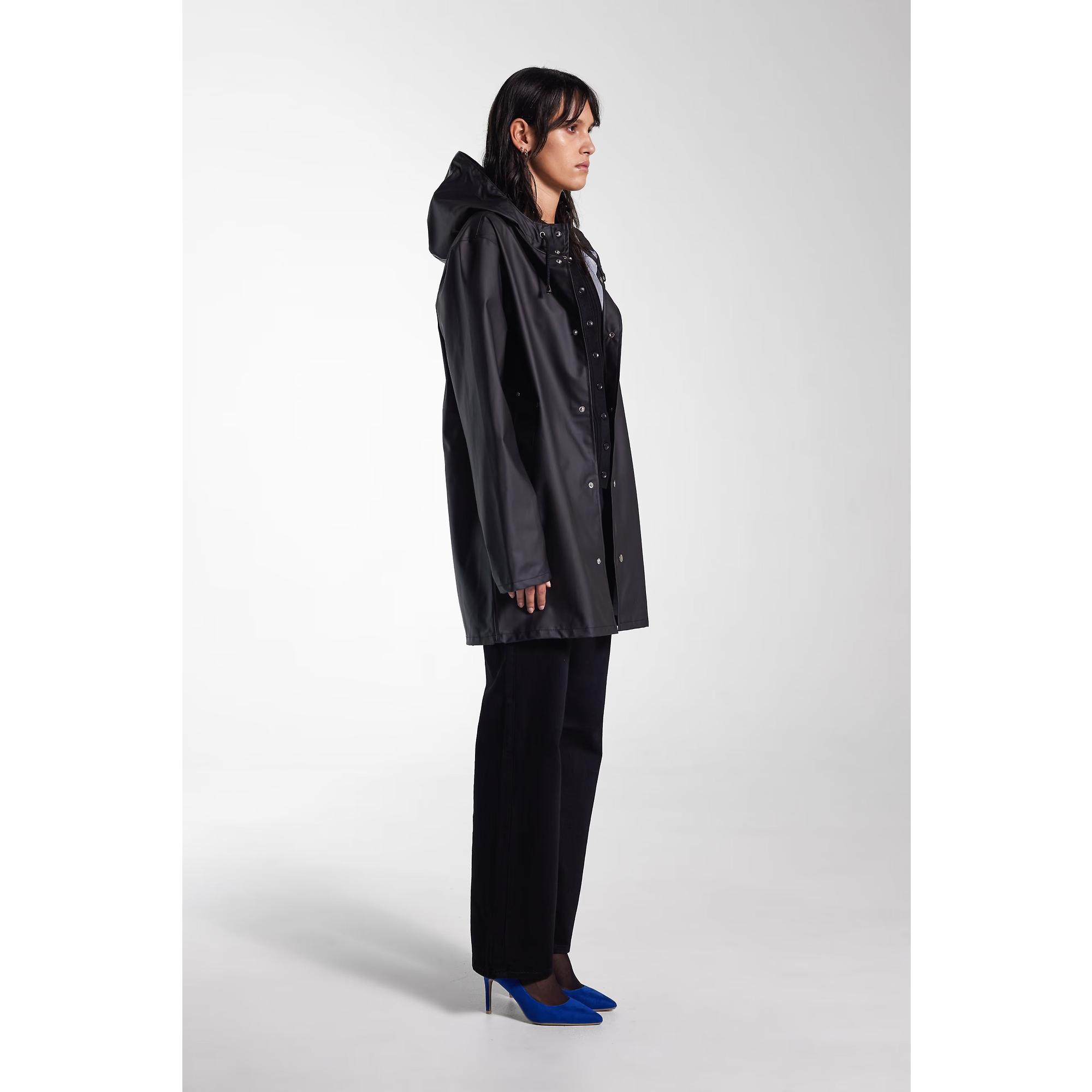 Product image 3 of 11 of Stutterheim Stockholm Lightweight Raincoat - Black