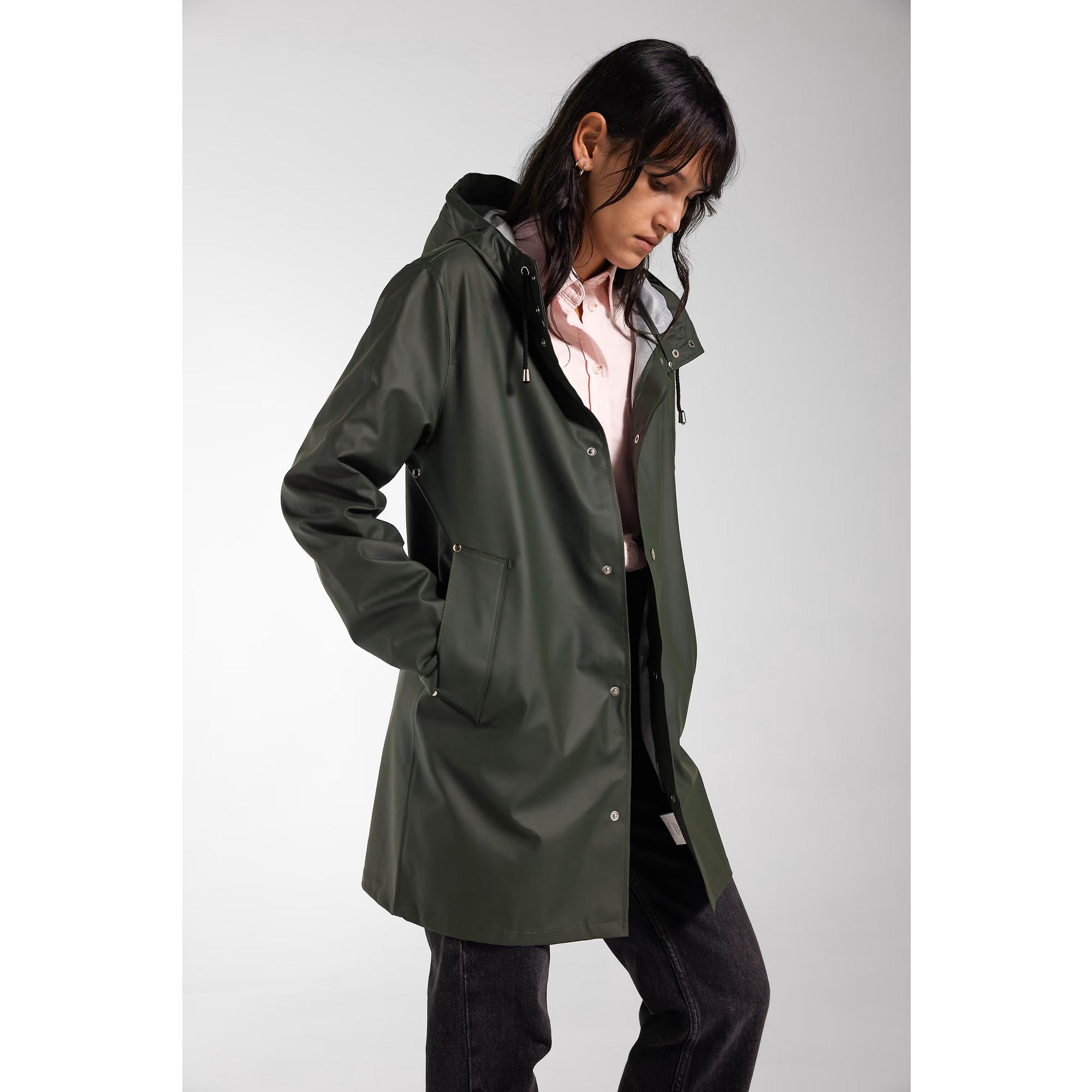 Product image 12 of 15 of Stutterheim Stockholm Lightweight Raincoat - Green
