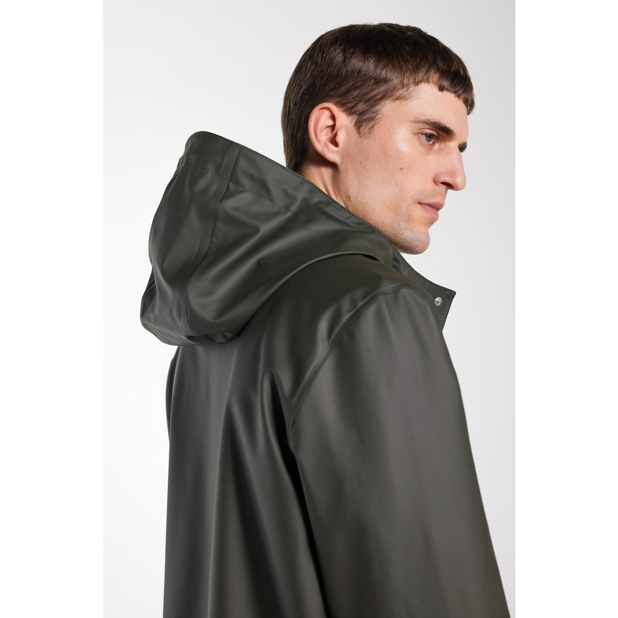 Product image 8 of 15 of Stutterheim Stockholm Lightweight Raincoat - Green
