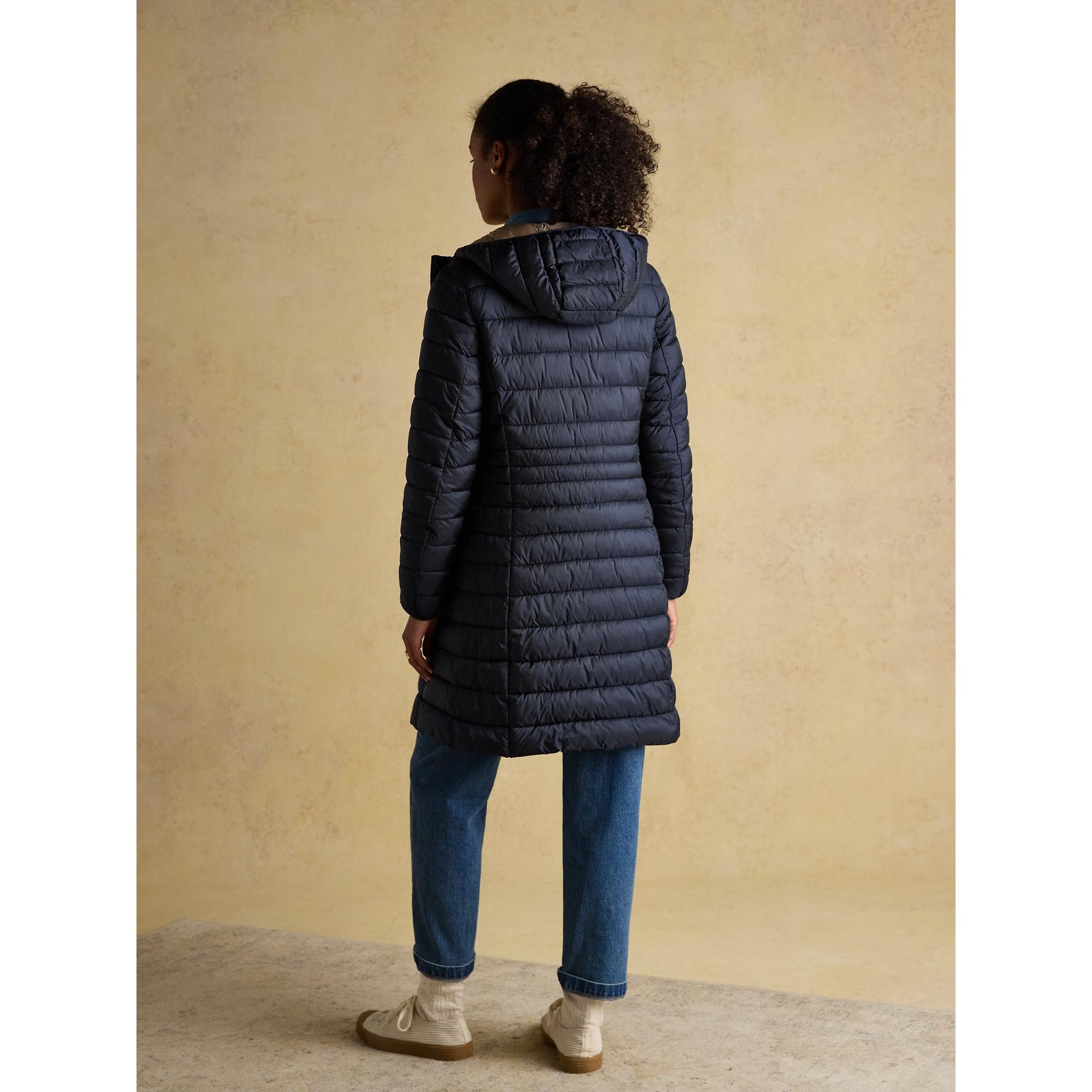 Product image 3 of 8 of Joules Women's Kenley Long Showerproof Padded Coat - Navy