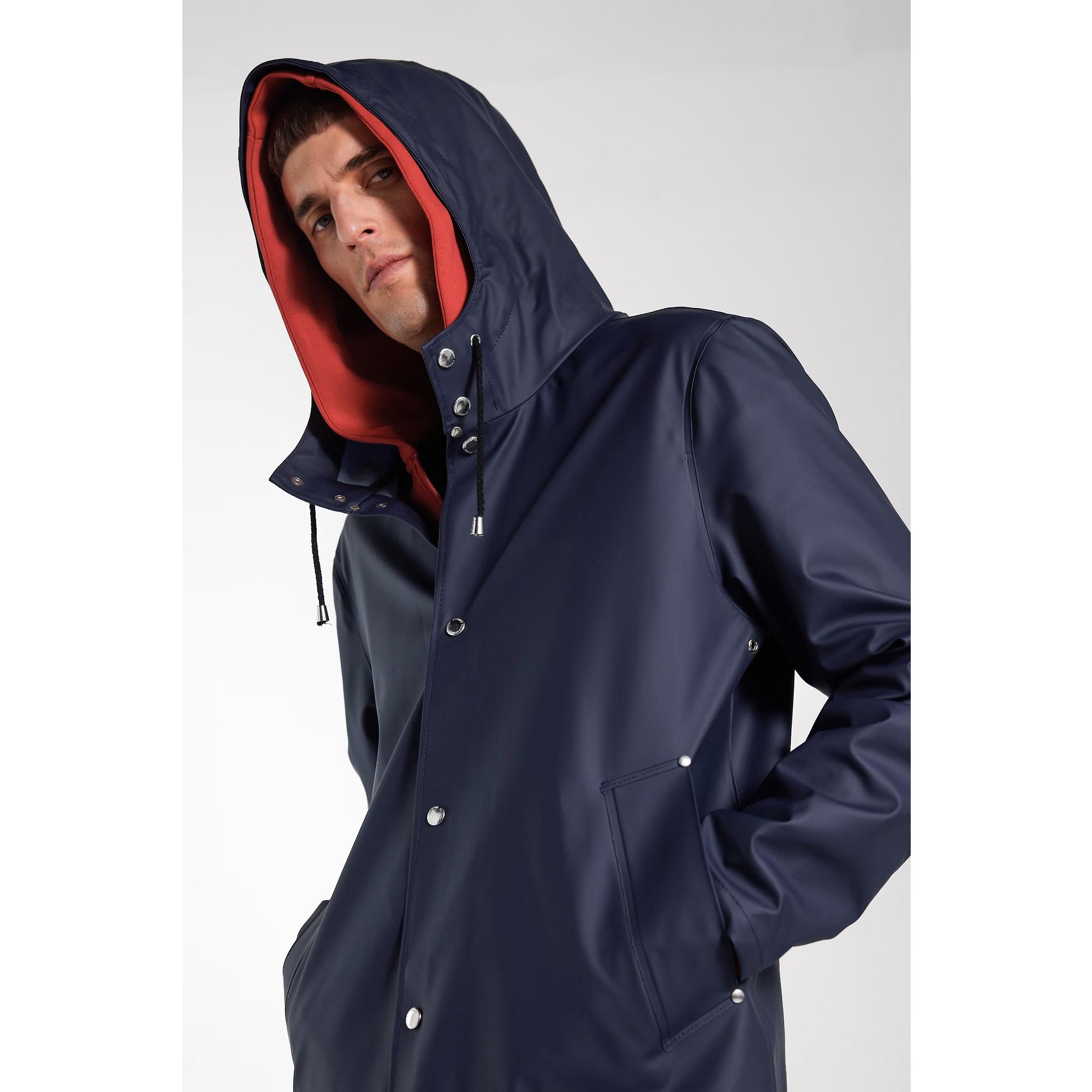 Product image 10 of 15 of Stutterheim Stockholm Lightweight Raincoat - Navy