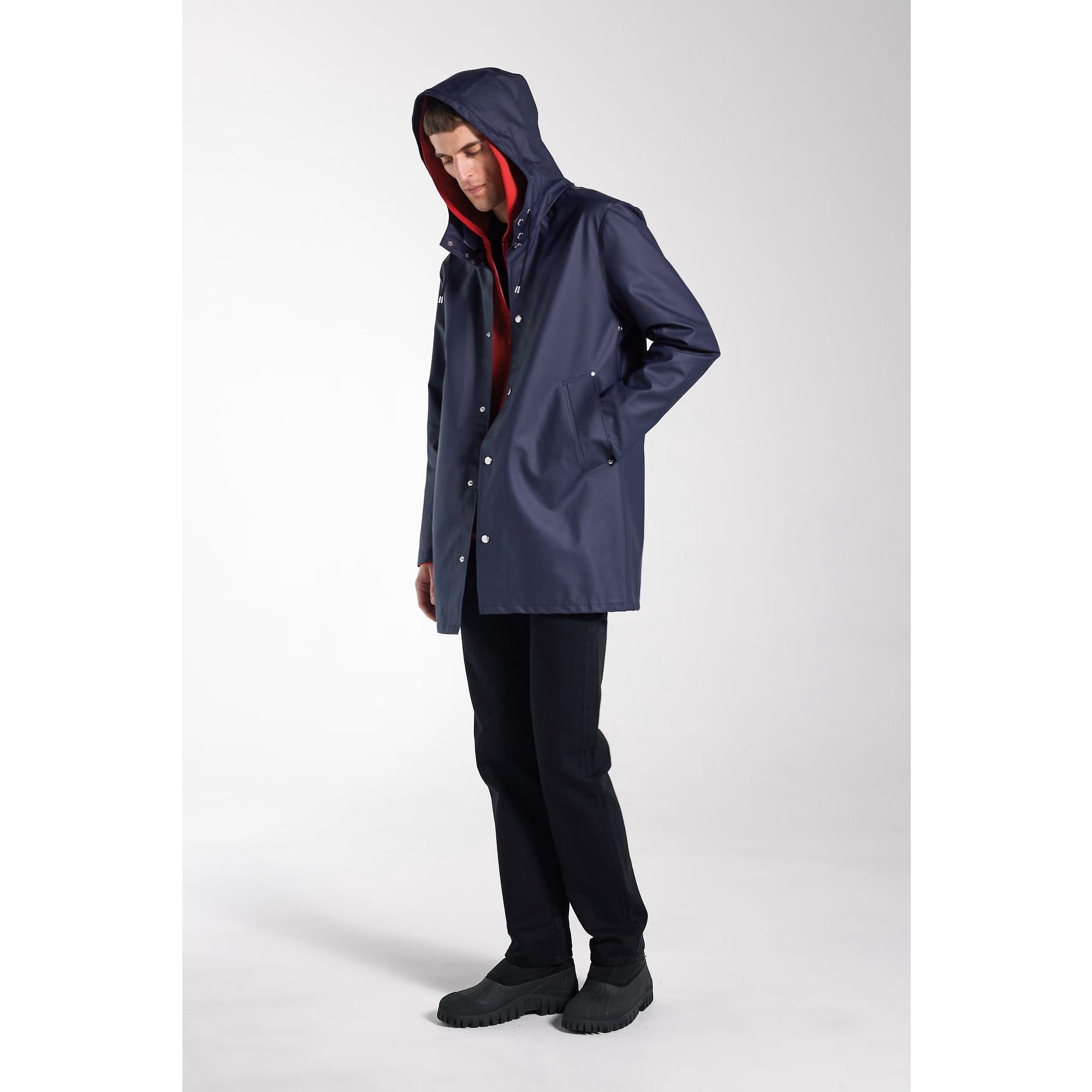 Product image 9 of 15 of Stutterheim Stockholm Lightweight Raincoat - Navy