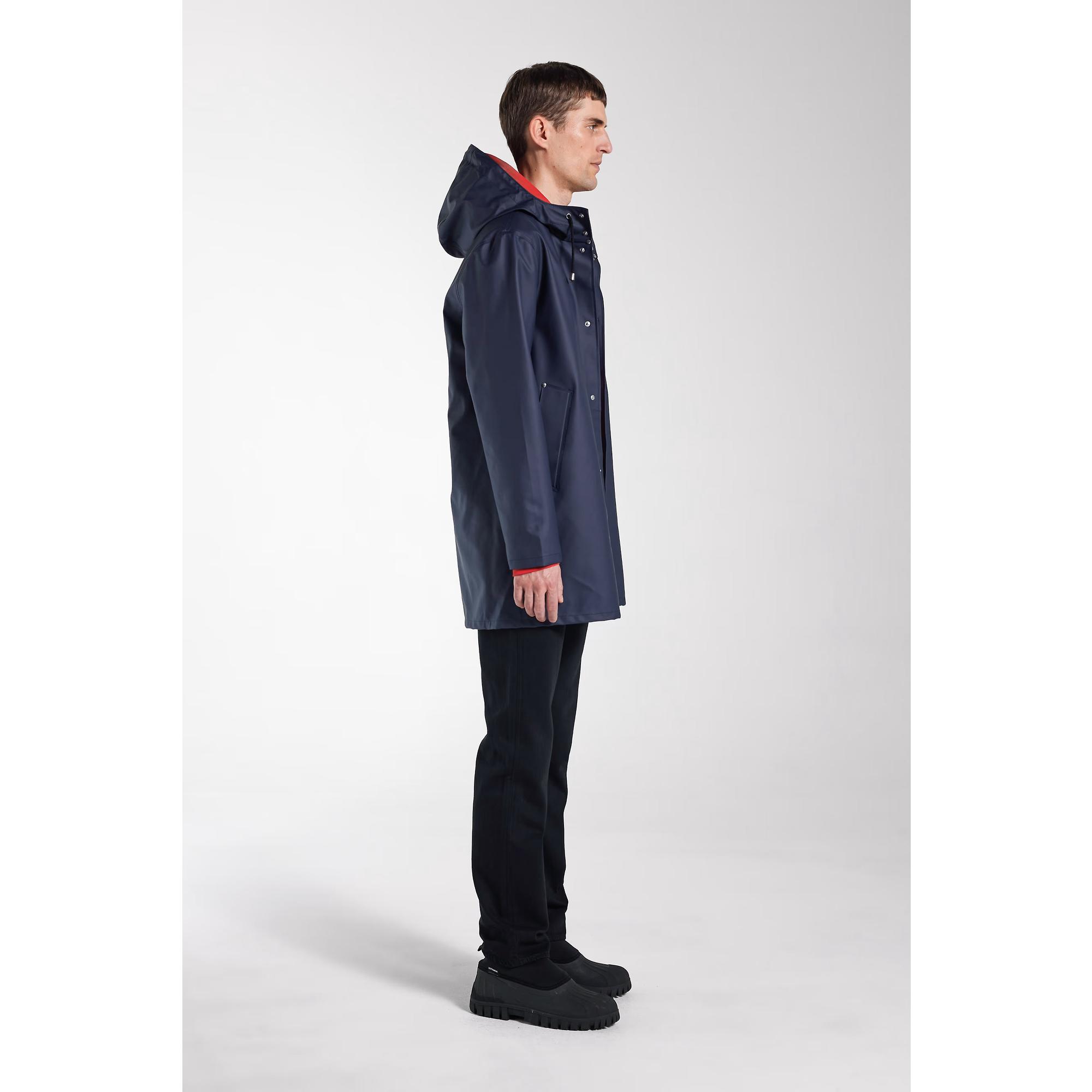 Product image 8 of 15 of Stutterheim Stockholm Lightweight Raincoat - Navy