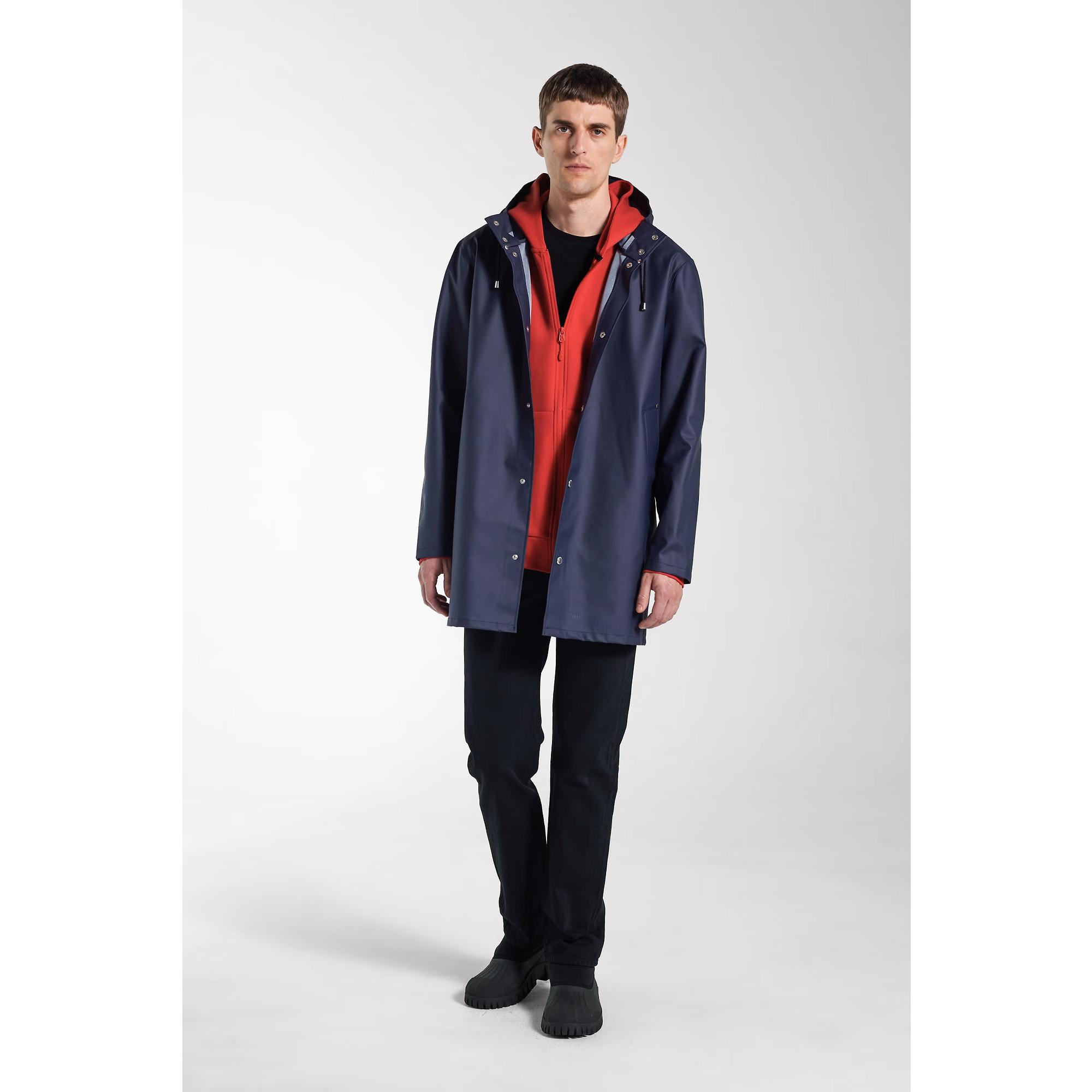 Product image 11 of 15 of Stutterheim Stockholm Lightweight Raincoat - Navy