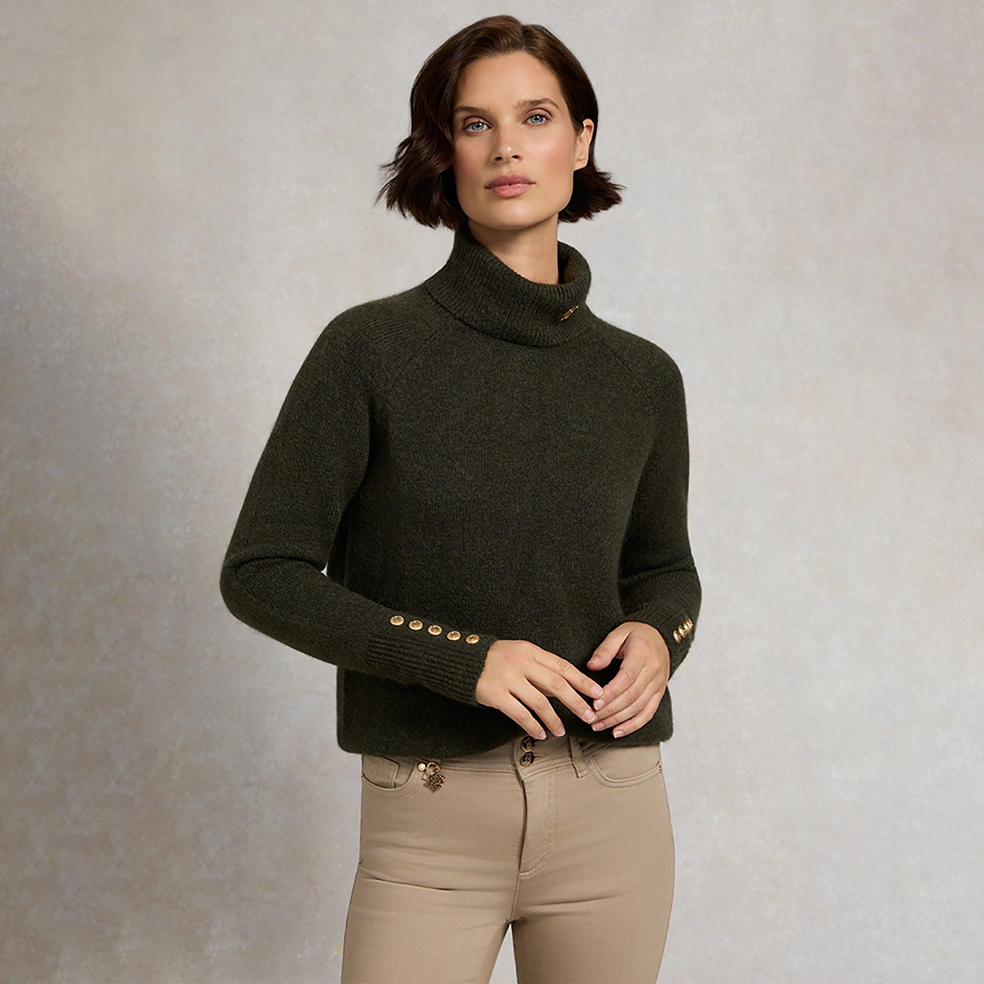 Product image 2 of 9 of Holland Cooper Women's Tori Knit - Forest Green