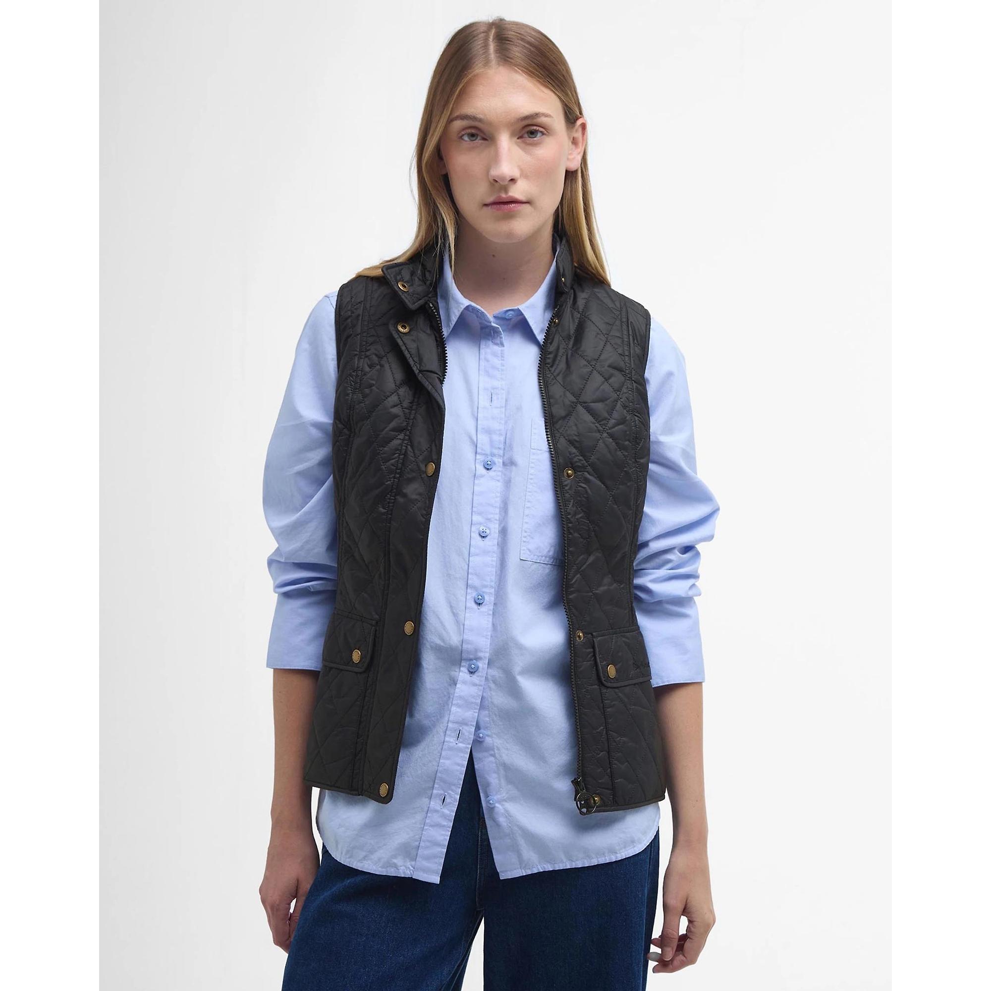Product image 2 of 7 of Barbour Women's Otterburn Quilted Gilet - Black