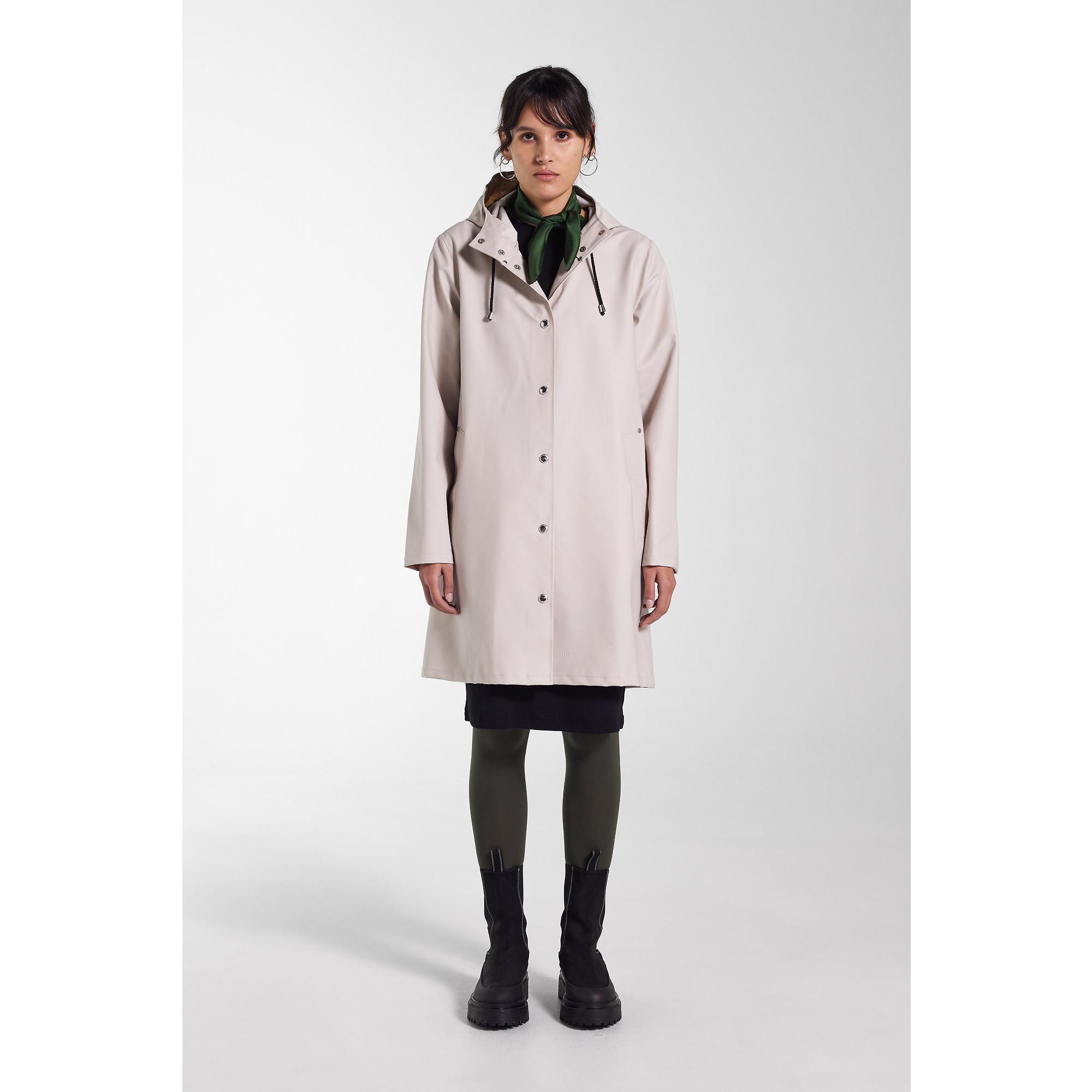 Product image 6 of 11 of Stutterheim Women's Mosebacke Lightweight Raincoat - Light Sand