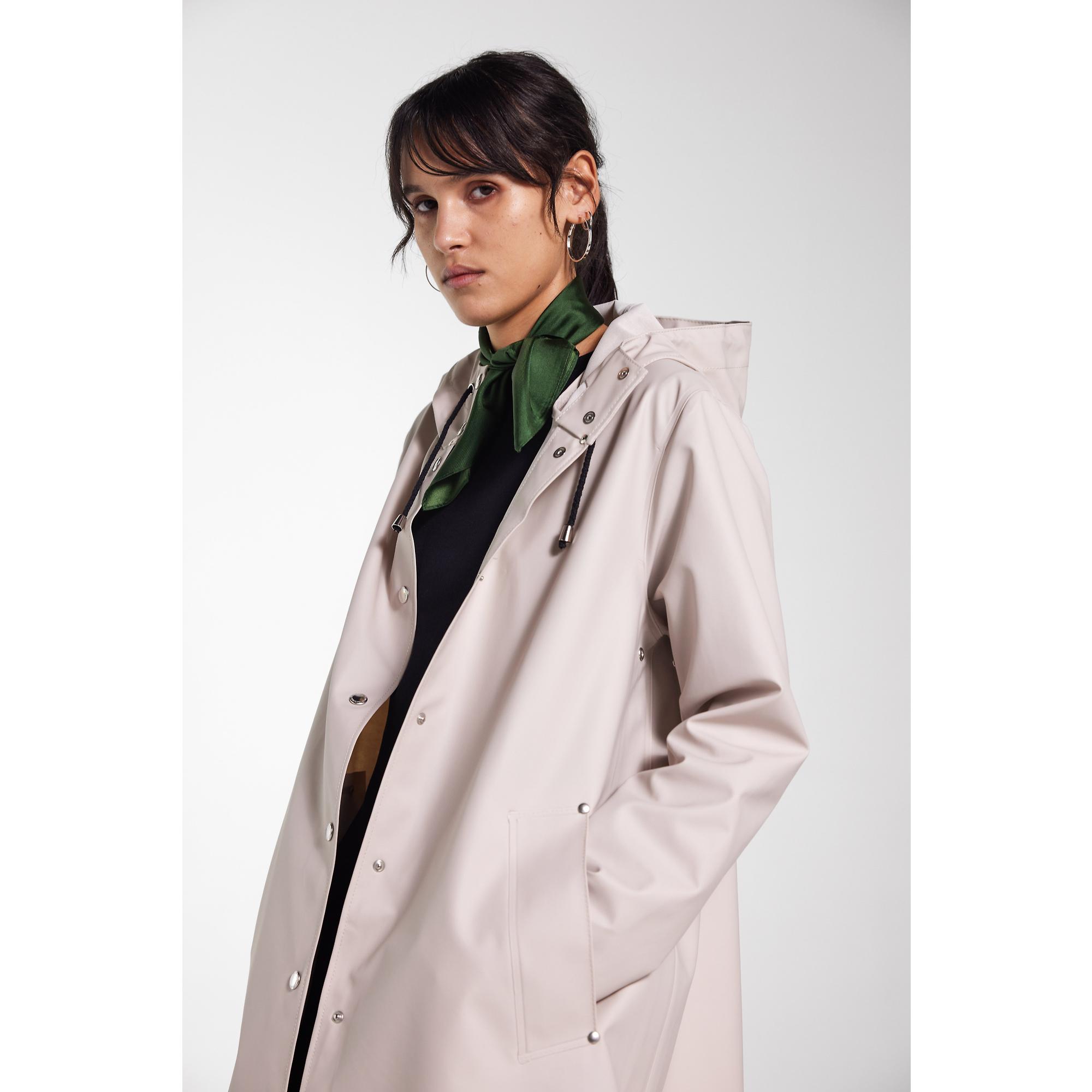 Product image 5 of 11 of Stutterheim Women's Mosebacke Lightweight Raincoat - Light Sand