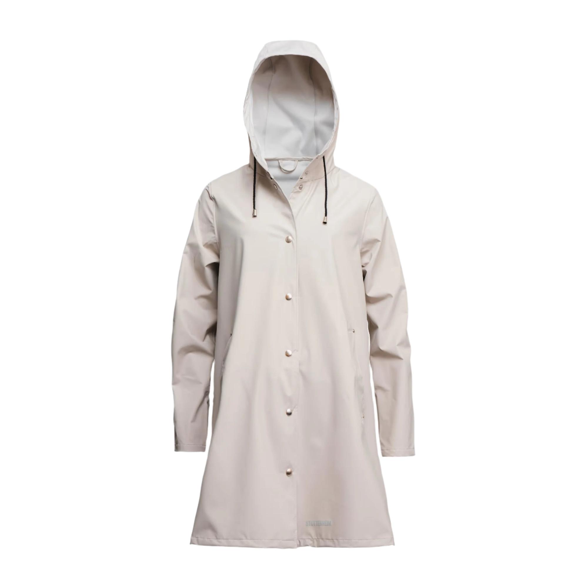 Product image 1 of 11 of Stutterheim Women's Mosebacke Lightweight Raincoat - Light Sand