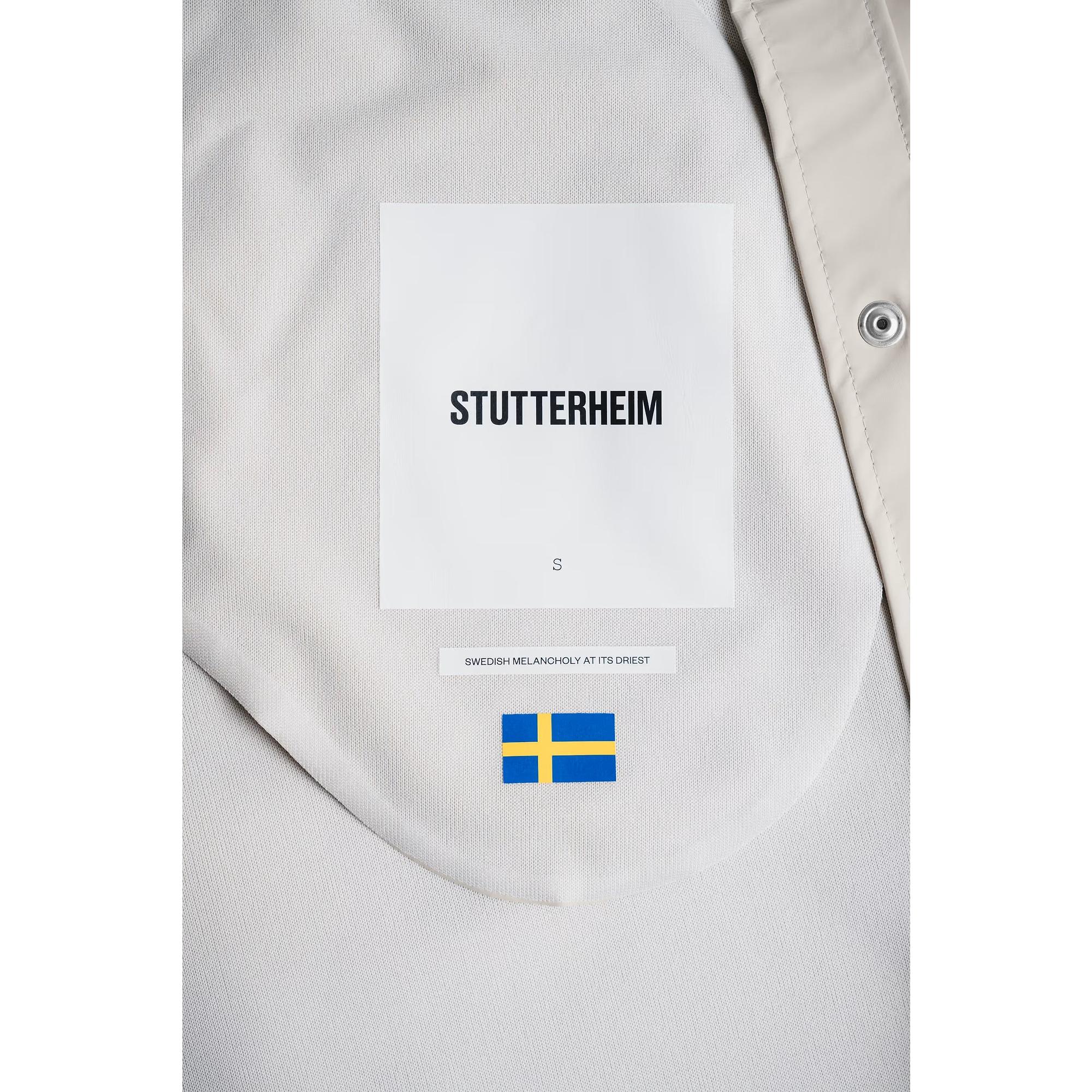 Product image 11 of 11 of Stutterheim Women's Mosebacke Lightweight Raincoat - Light Sand