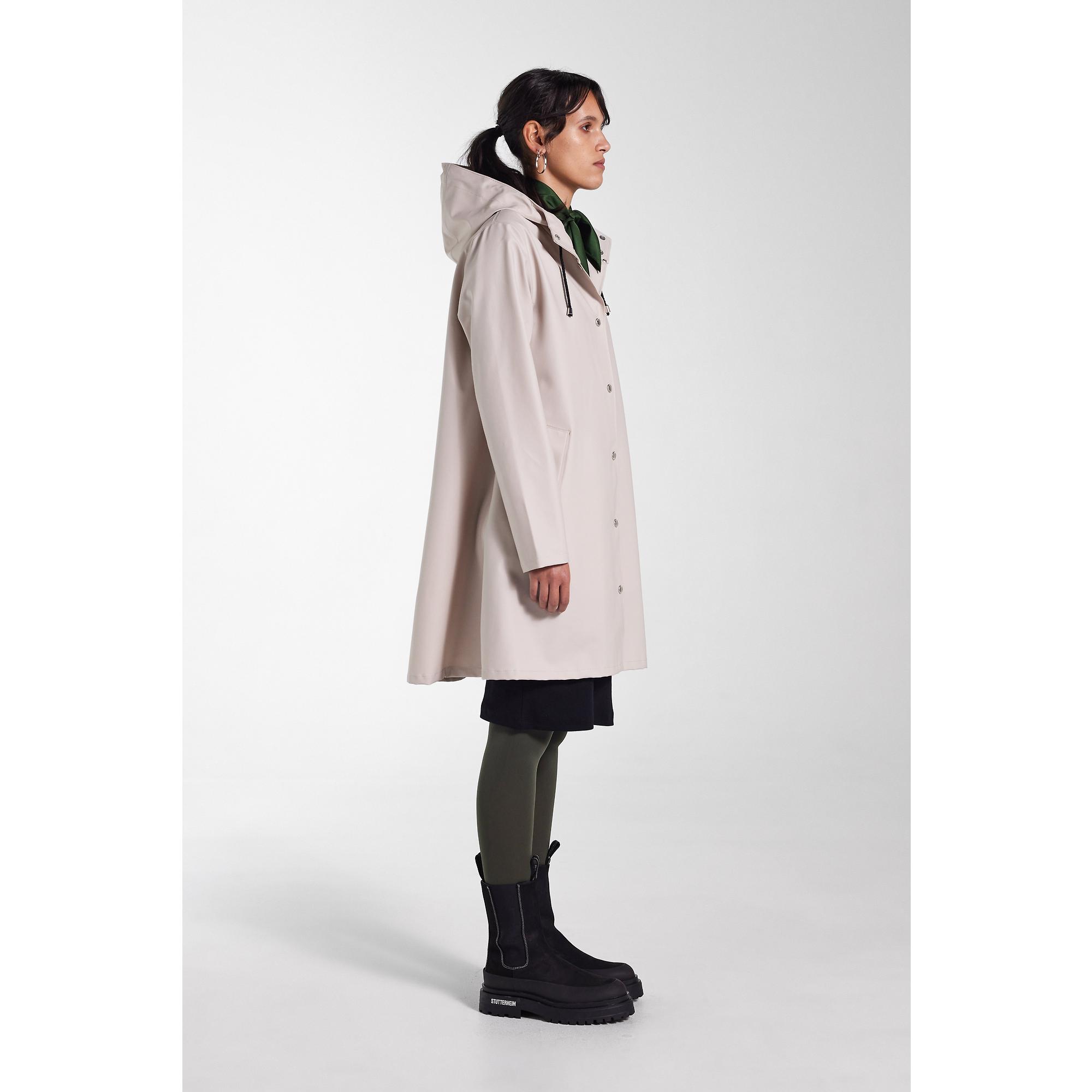 Product image 7 of 11 of Stutterheim Women's Mosebacke Lightweight Raincoat - Light Sand
