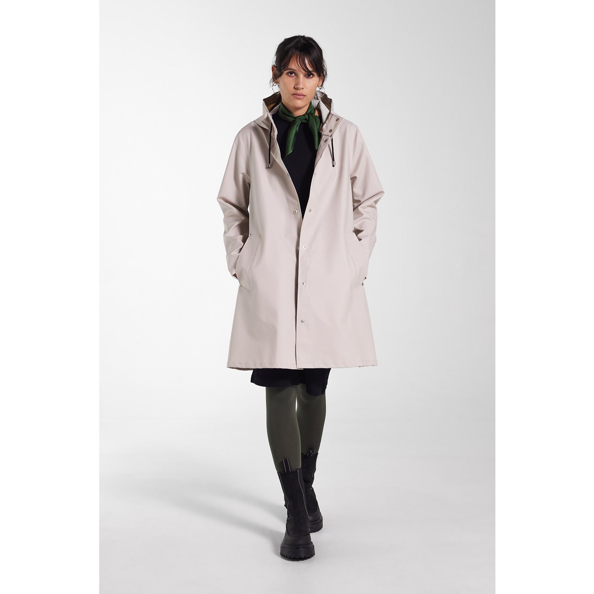 Product image 4 of 11 of Stutterheim Women's Mosebacke Lightweight Raincoat - Light Sand