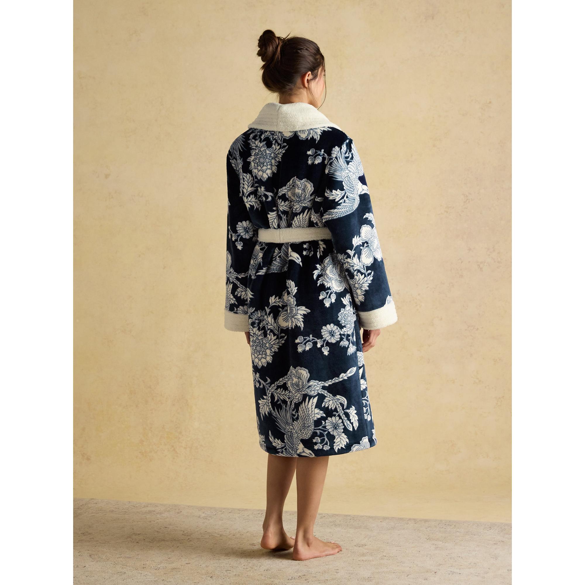 Product image 3 of 7 of Joules Women's Matilda Dressing Gown - Navy