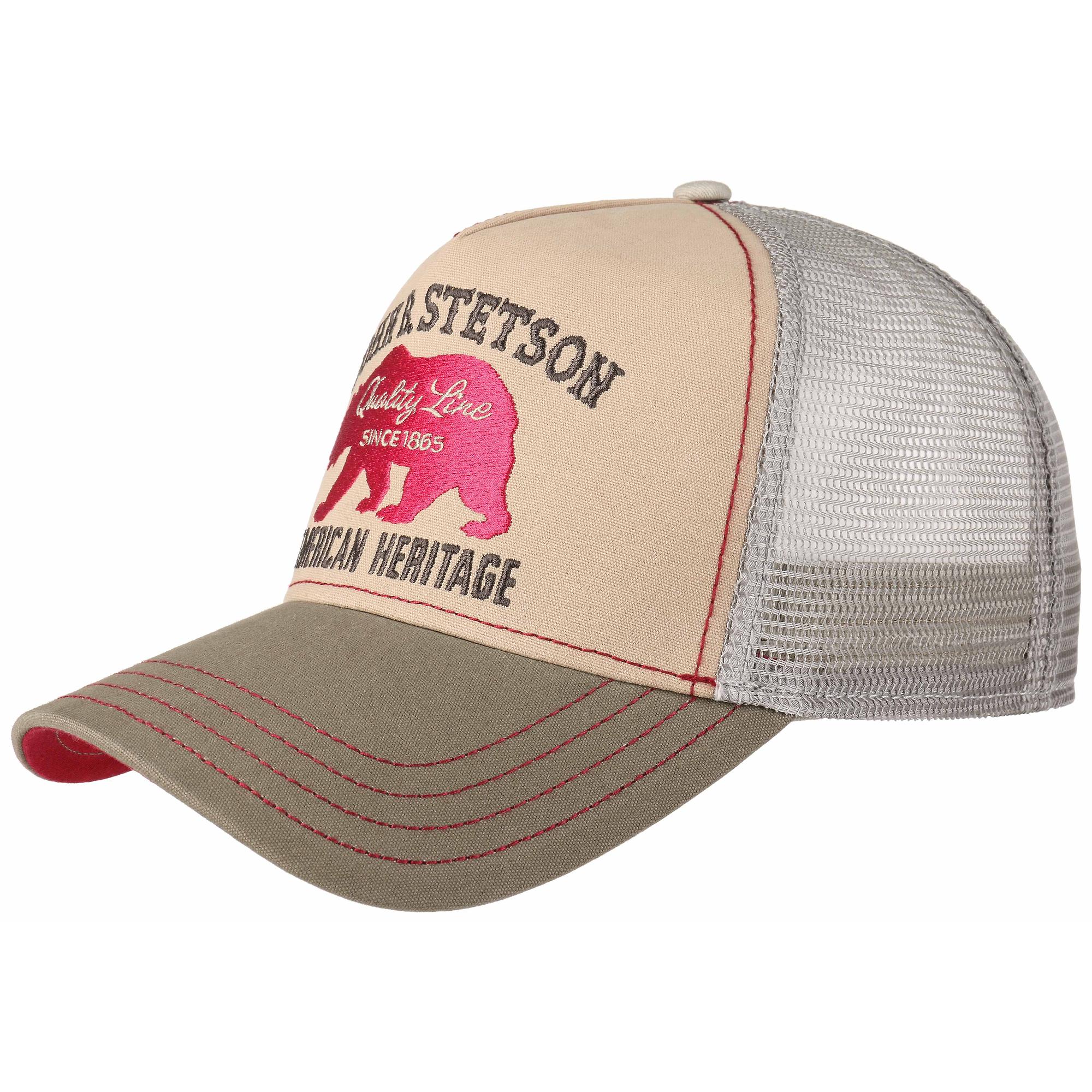 Product image 1 of 7 of Stetson JBS-Bear Trucker Cap - Beige