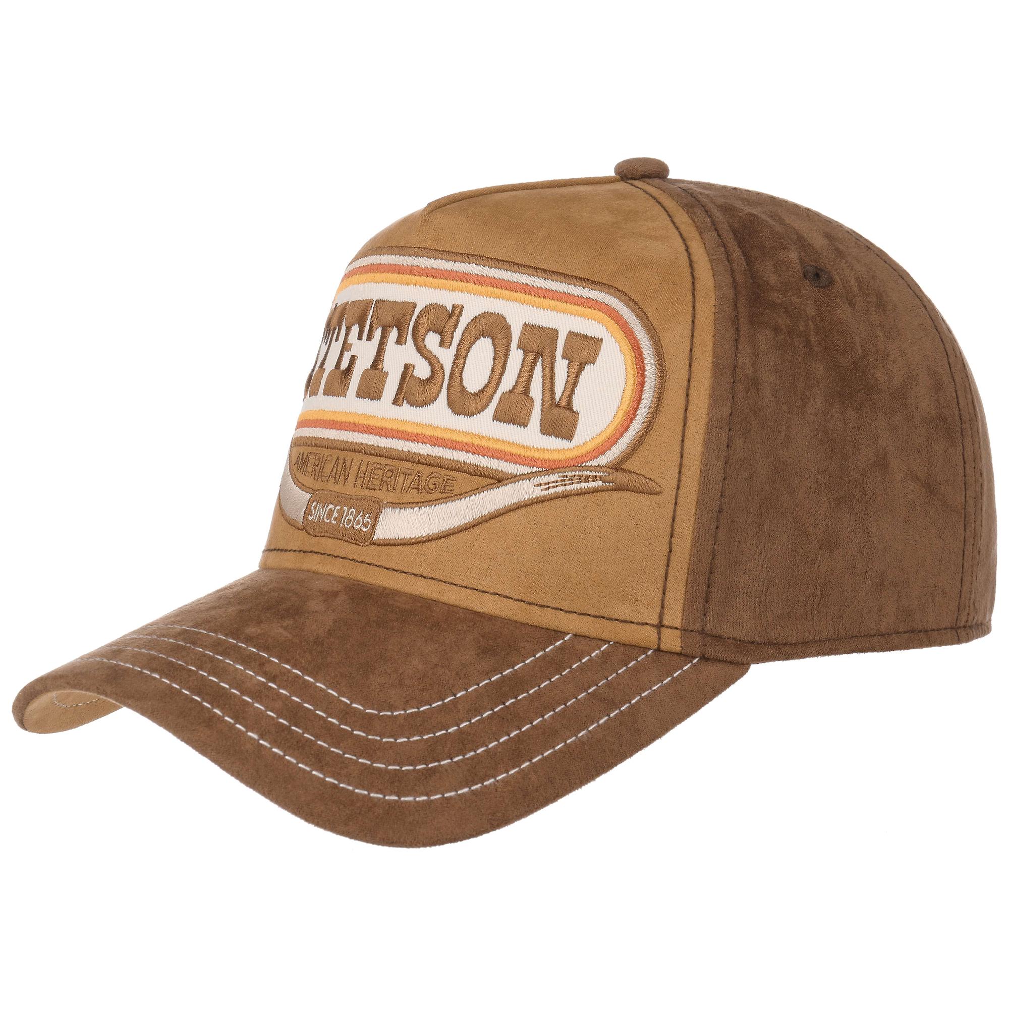 Product image 1 of 7 of Stetson Buffalo Horn Trucker Cap - Brown