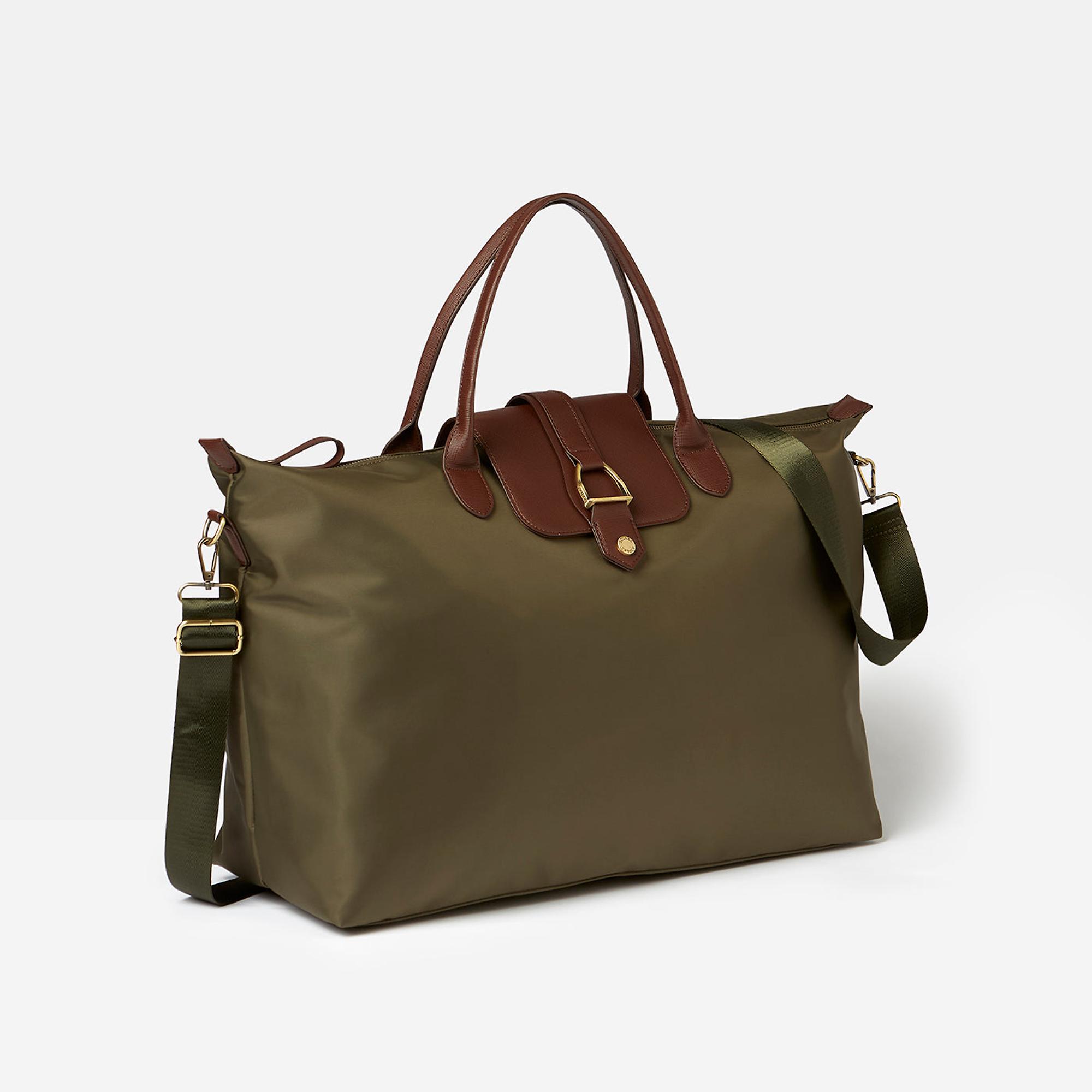 Product image 2 of 5 of Joules Women's Edie Weekend Bag with Shoulder Strap - Khaki Green