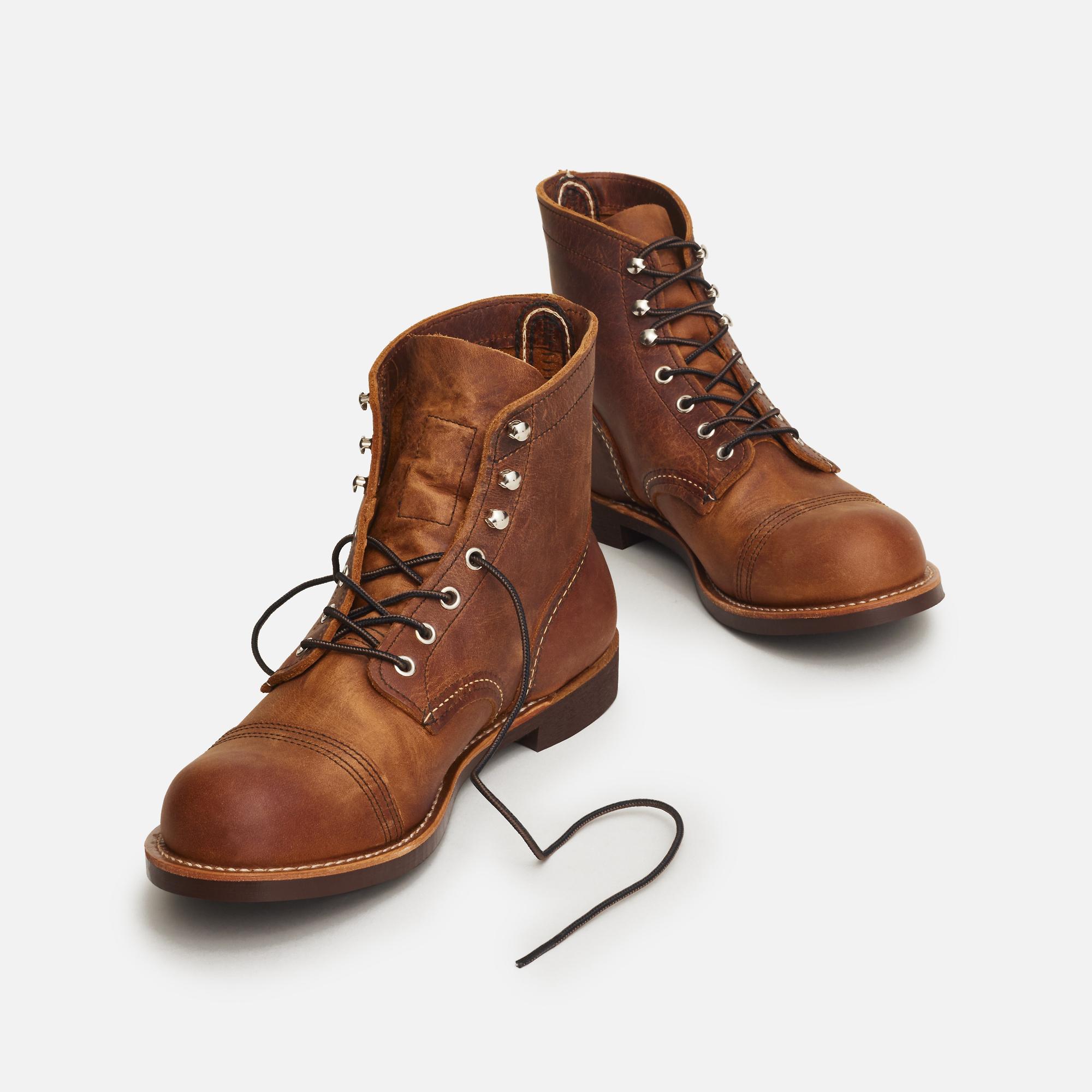 Product image 5 of 10 of Red Wing Iron Ranger 6" Boot Rough & Tough Leather - Copper - Style 8085