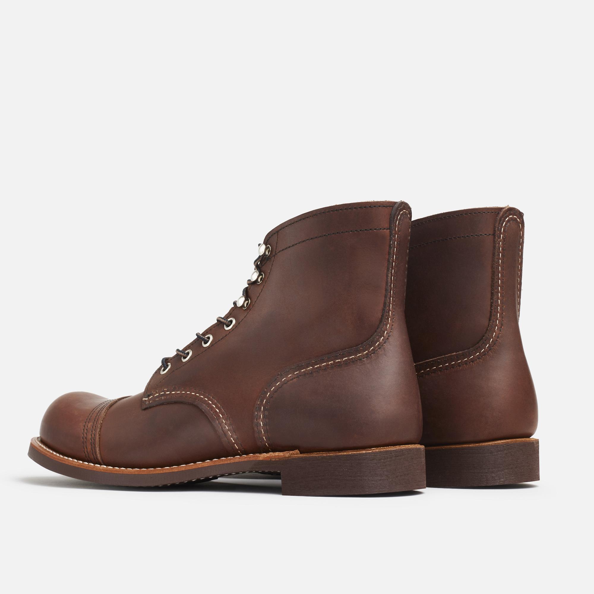 Product image 6 of 11 of Red Wing Iron Ranger 6" Boot Harness Leather - Amber - Style 8111