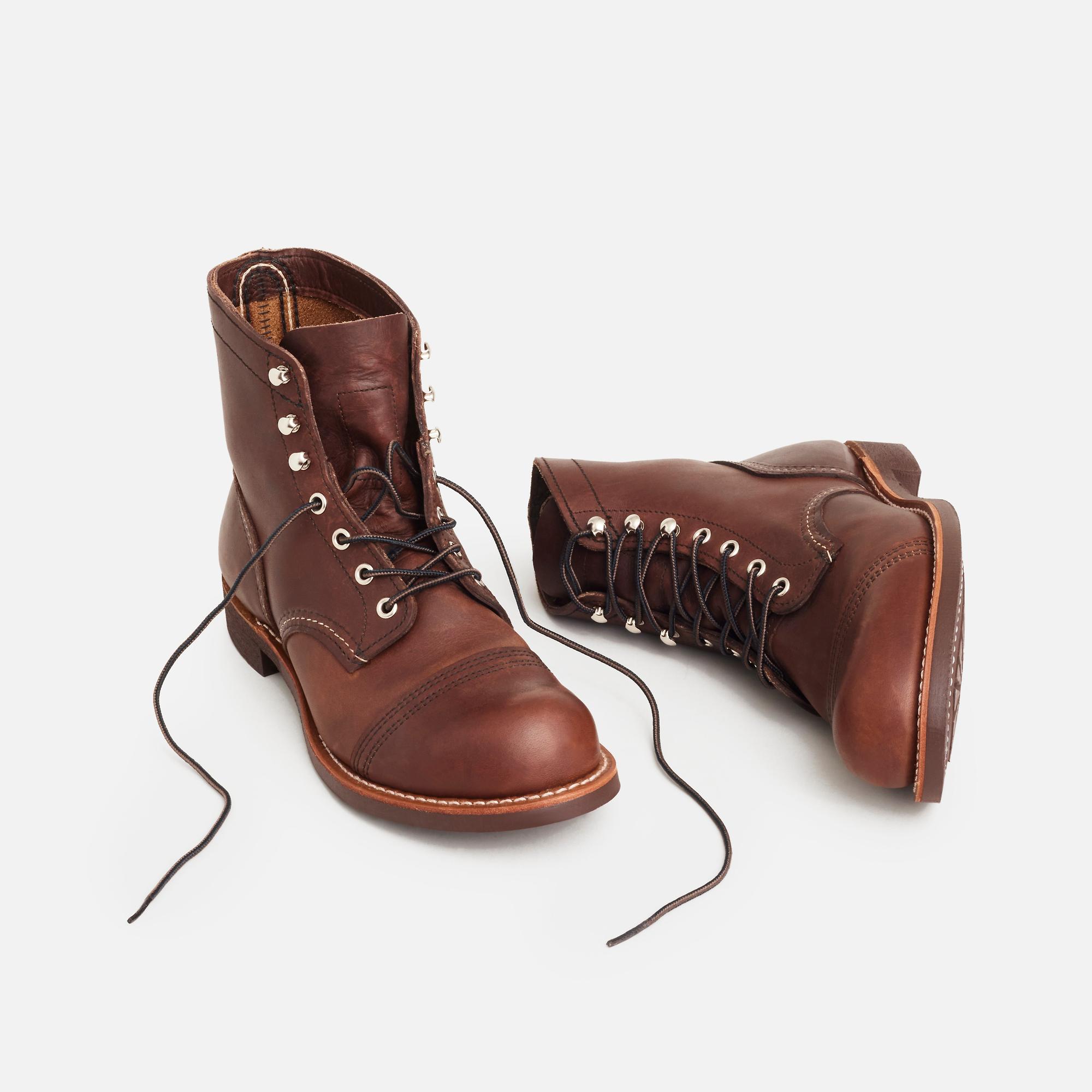 Product image 4 of 11 of Red Wing Iron Ranger 6" Boot Harness Leather - Amber - Style 8111