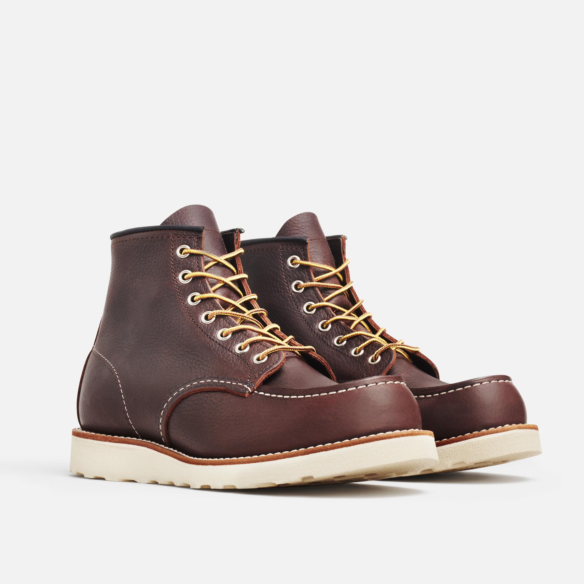 Product image 2 of 10 of Red Wing Classic Moc Toe 6" Boot Oil-Slick Leather - Briar - Style 8138