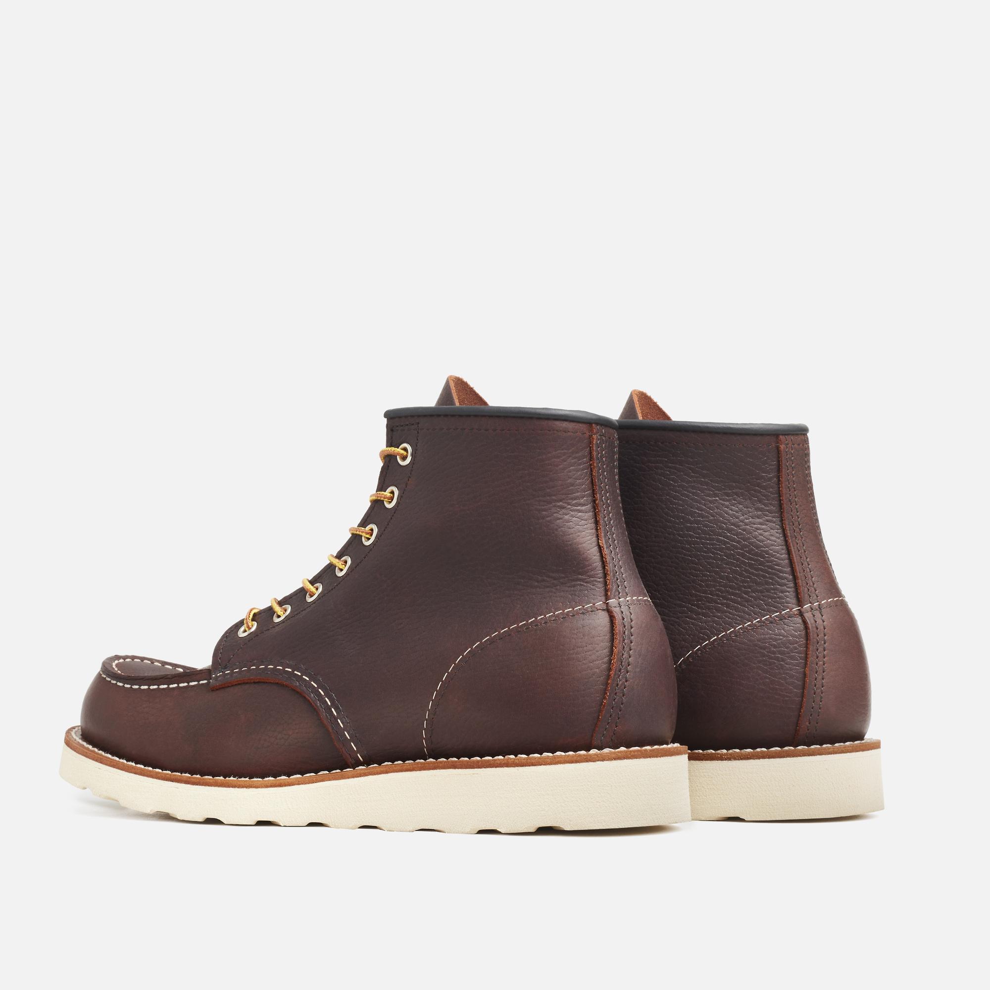 Product image 3 of 10 of Red Wing Classic Moc Toe 6" Boot Oil-Slick Leather - Briar - Style 8138
