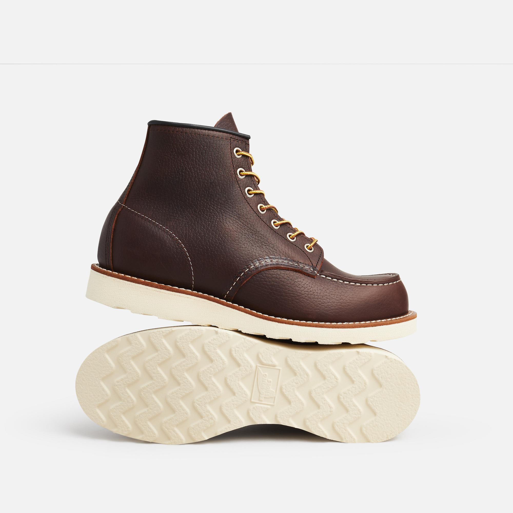 Product image 4 of 10 of Red Wing Classic Moc Toe 6" Boot Oil-Slick Leather - Briar - Style 8138