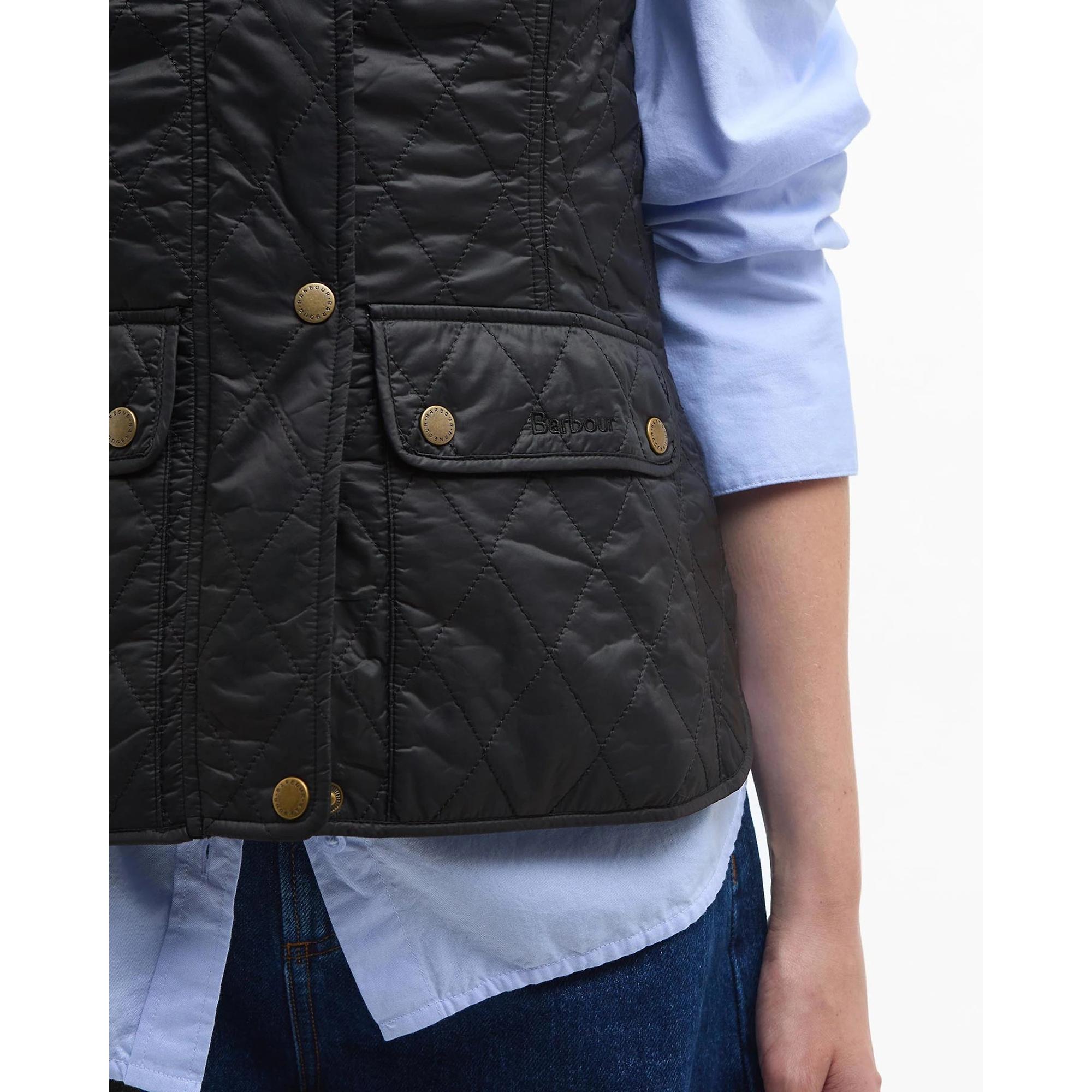 Product image 7 of 7 of Barbour Women's Otterburn Quilted Gilet - Black