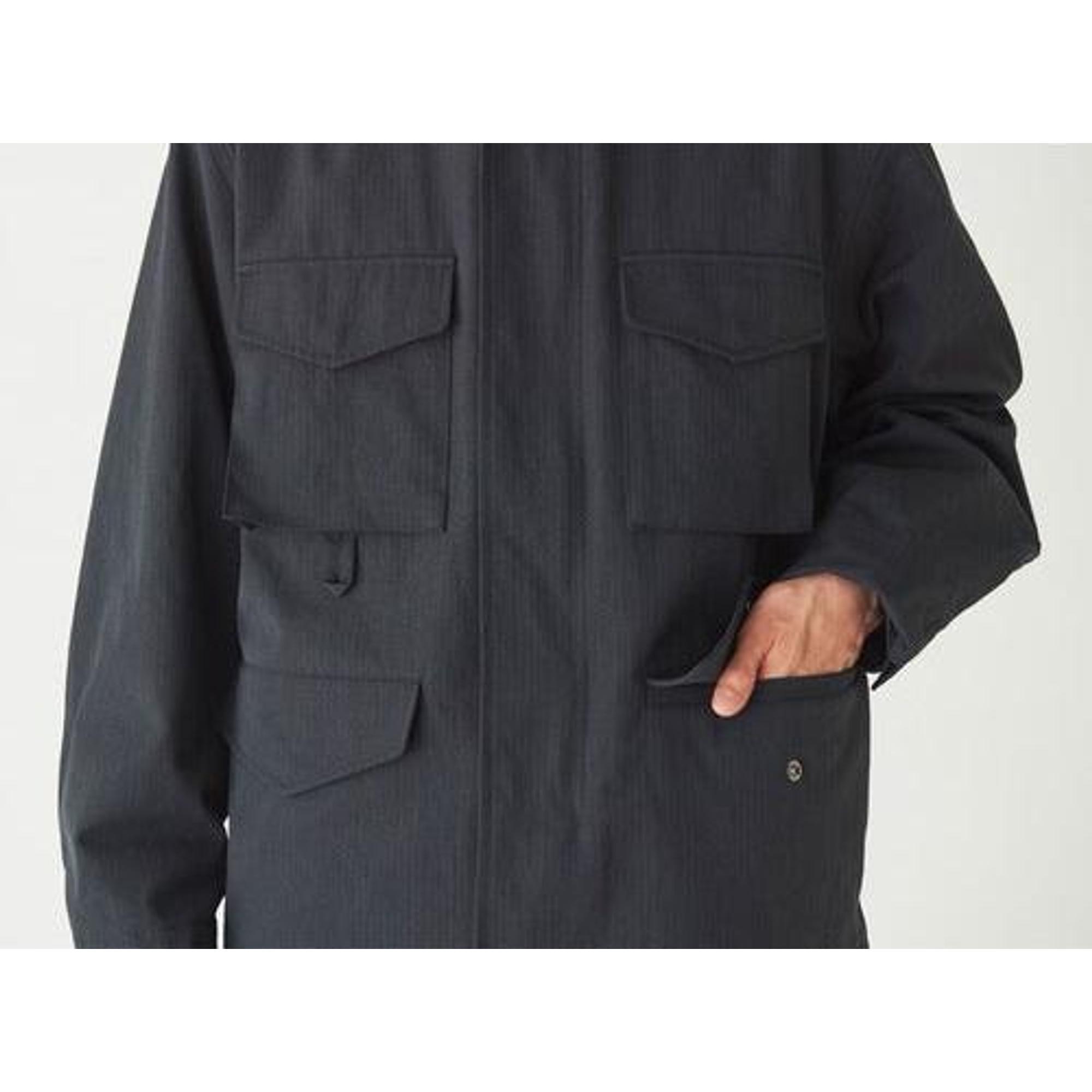 Product image 9 of 11 of Snow Peak Takibi Ripstop Field Jacket - Black
