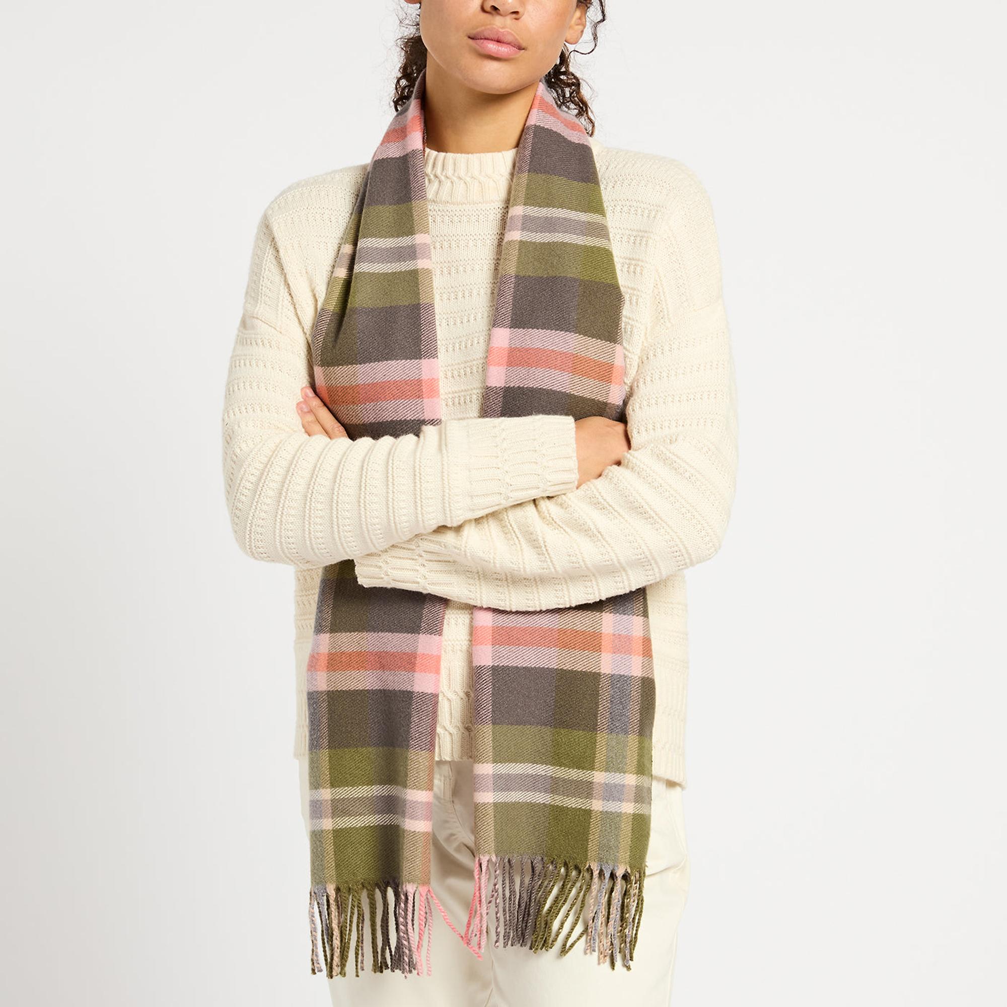 Product image 3 of 4 of Joules Women's Langtree Scarf - Green/Pink