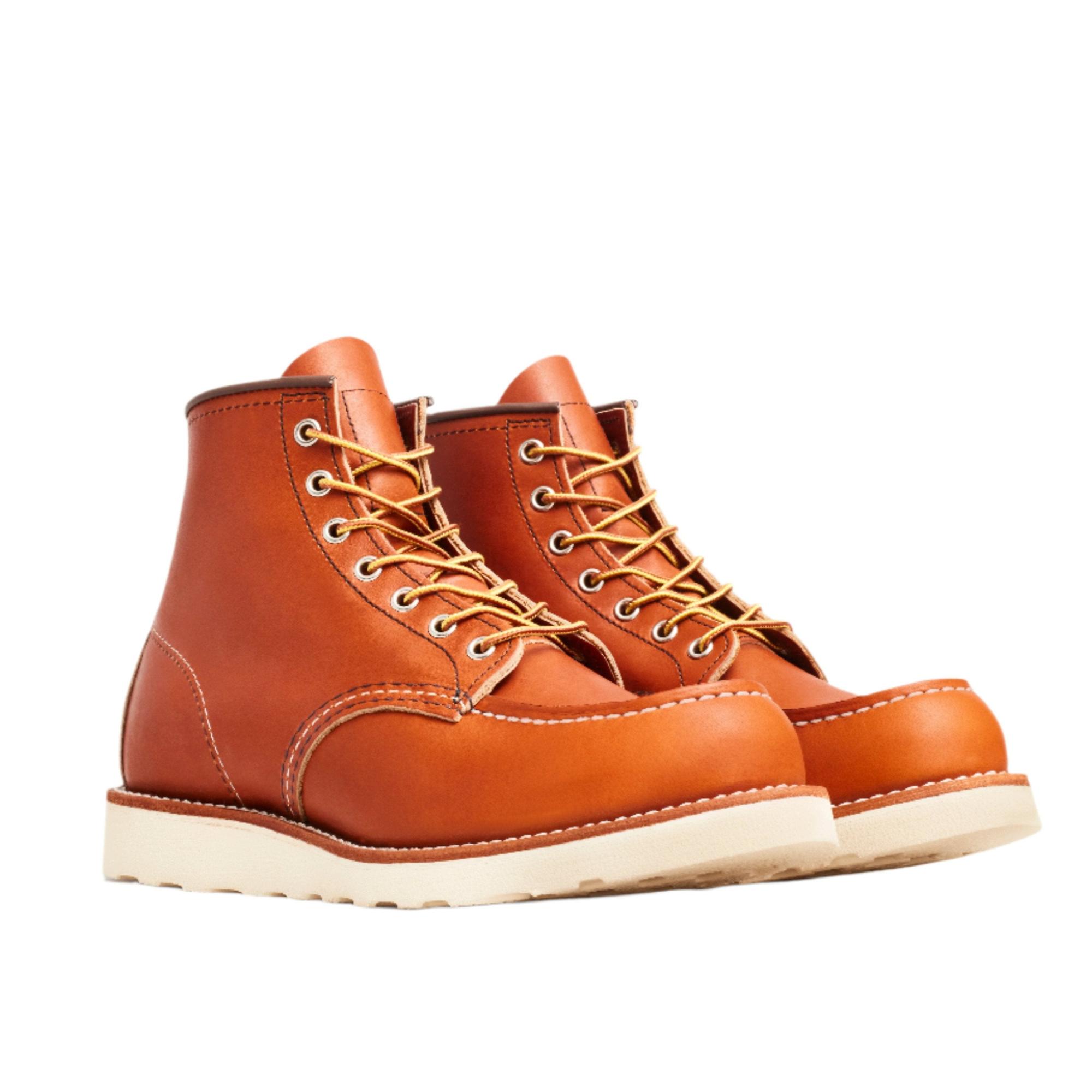Product image 2 of 13 of Red Wing Classic Moc Toe 6" Boots - Oro Legacy Leather - Style 875