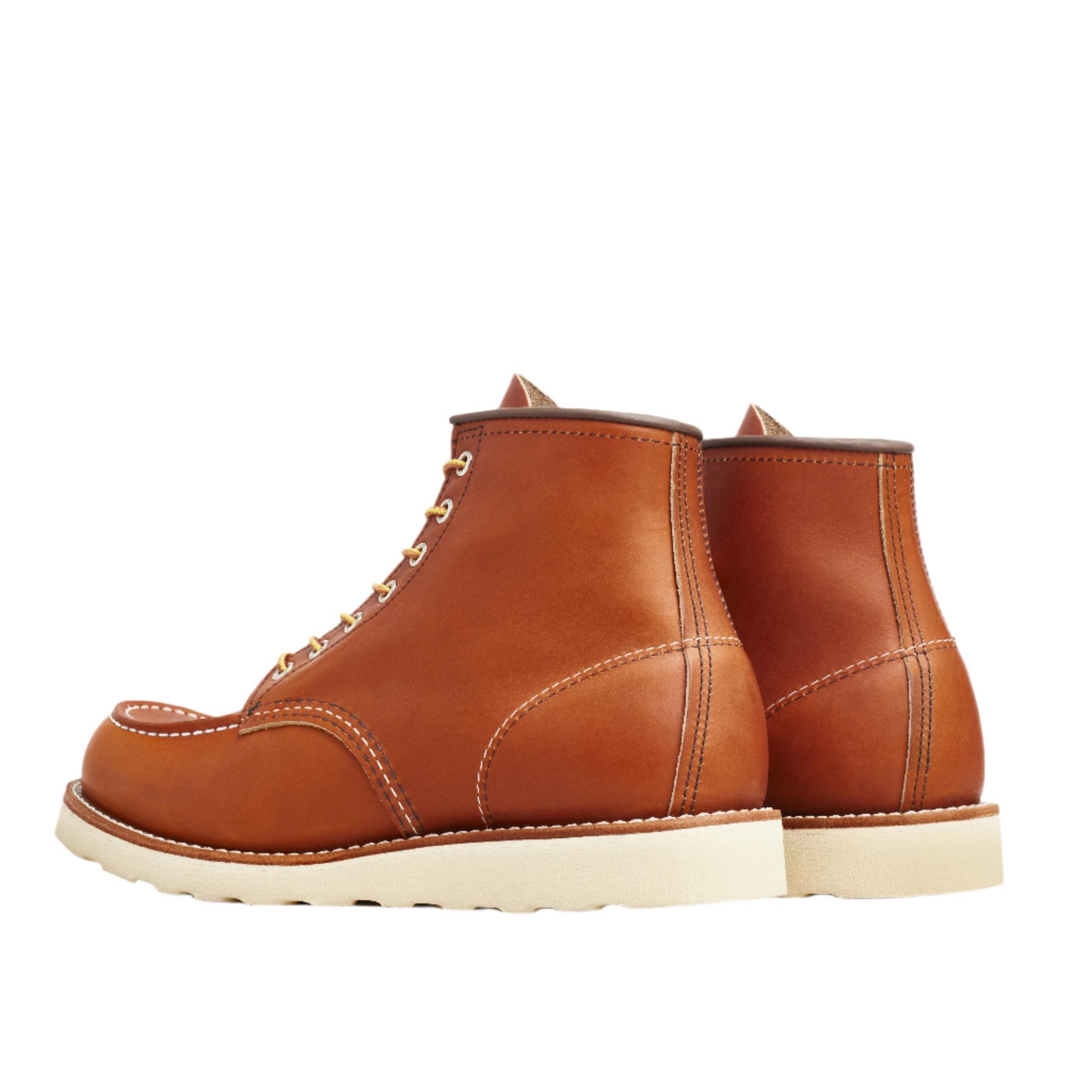 Product image 3 of 13 of Red Wing Classic Moc Toe 6" Boots - Oro Legacy Leather - Style 875
