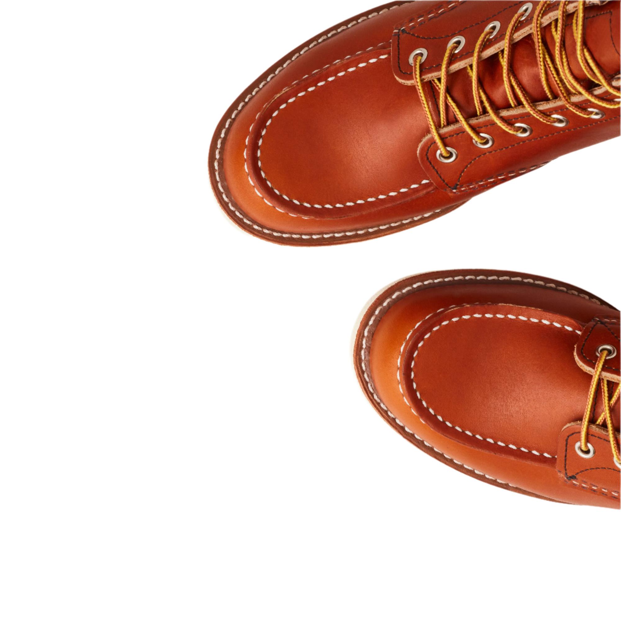 Product image 4 of 13 of Red Wing Classic Moc Toe 6" Boots - Oro Legacy Leather - Style 875