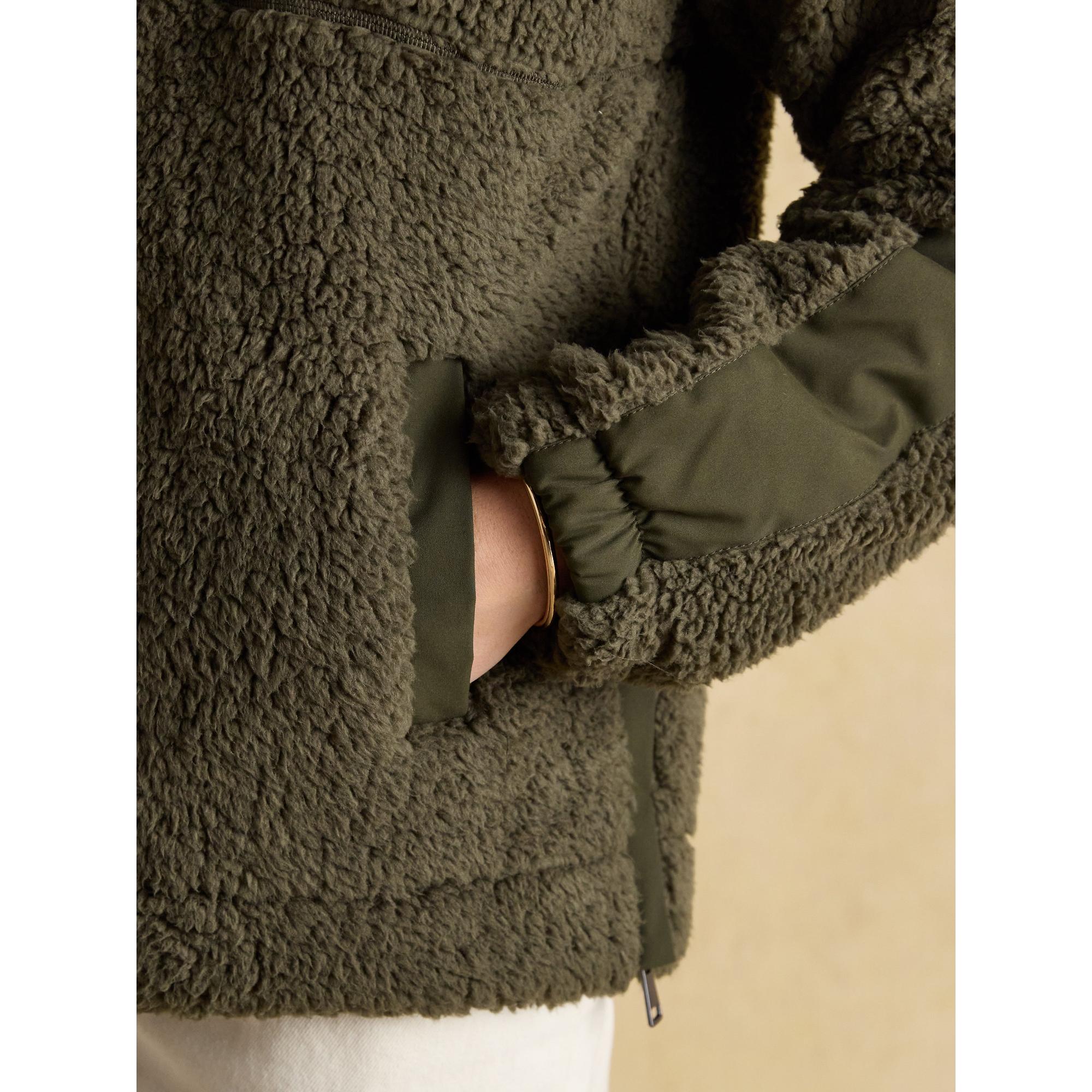 Product image 5 of 8 of Joules Women's Tilly Quarter Zip Fleece - Green