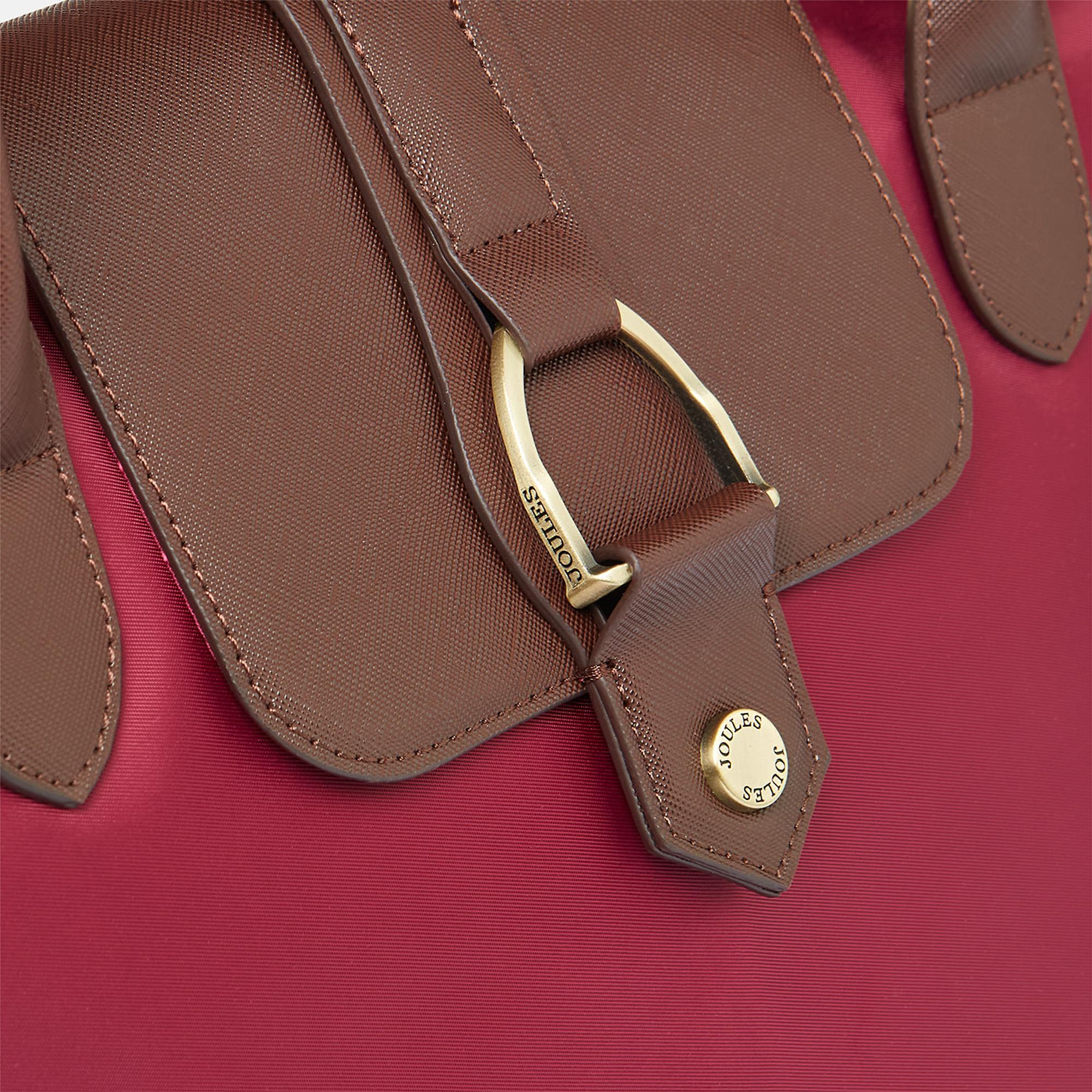 Product image 7 of 7 of Joules Women's Edie Tote Bag - Berry Red