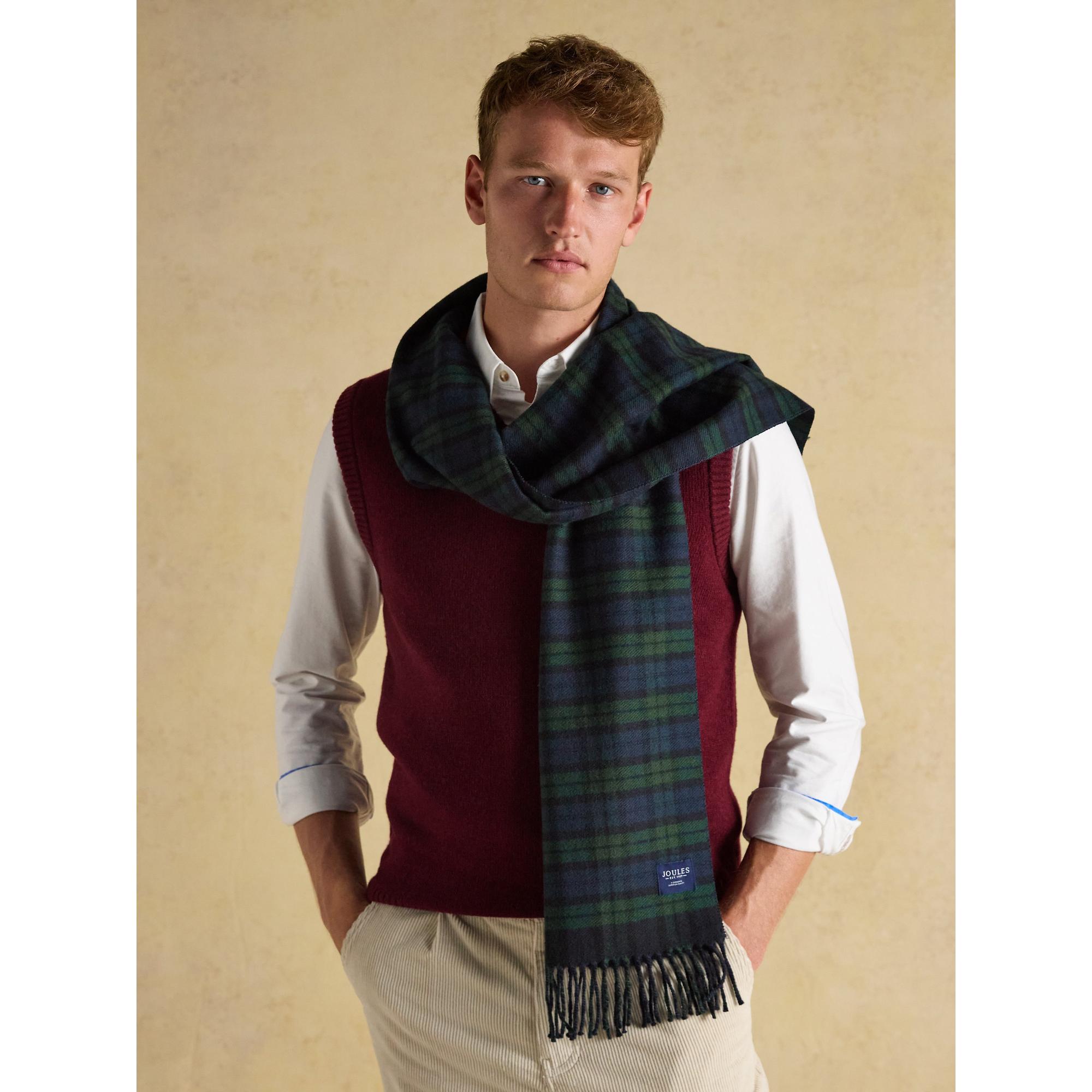 Product image 1 of 3 of Joules Men's Langtree Scarf - Navy