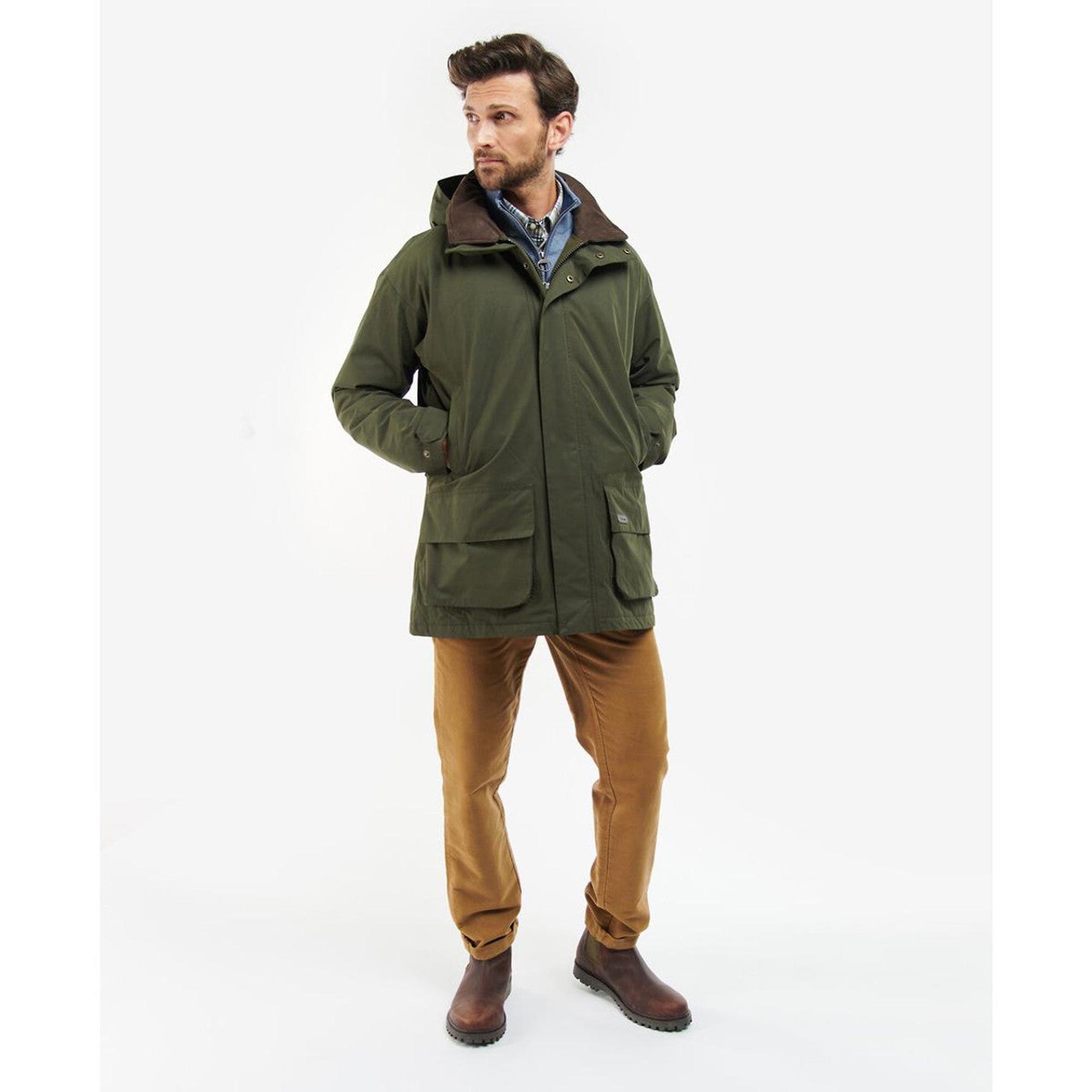 Product image 2 of 4 of Barbour Men's Beaconsfield Waterproof Shooting Jacket - Olive
